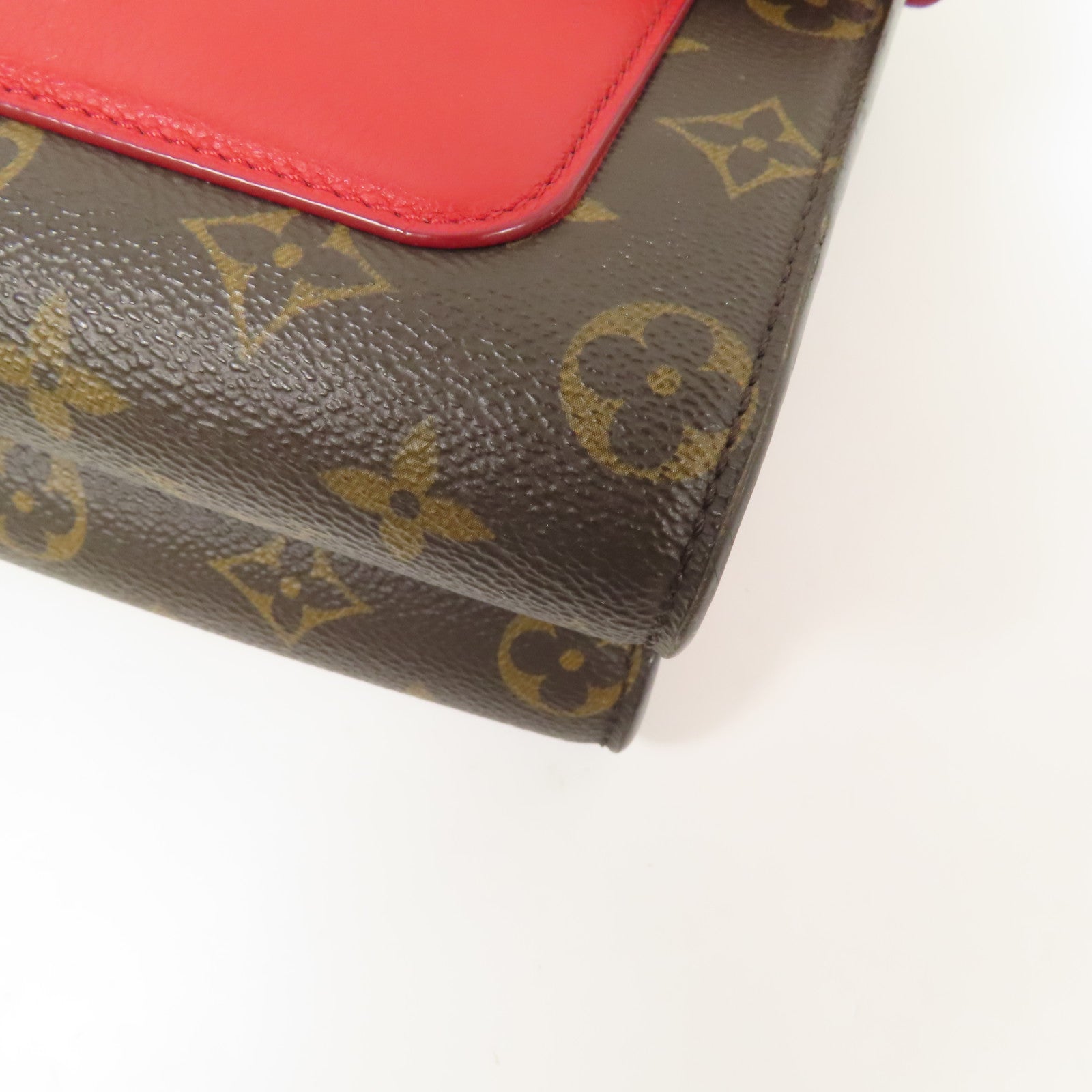 LOUIS VUITTON Monogram Victoire金扣鏈帶肩背袋