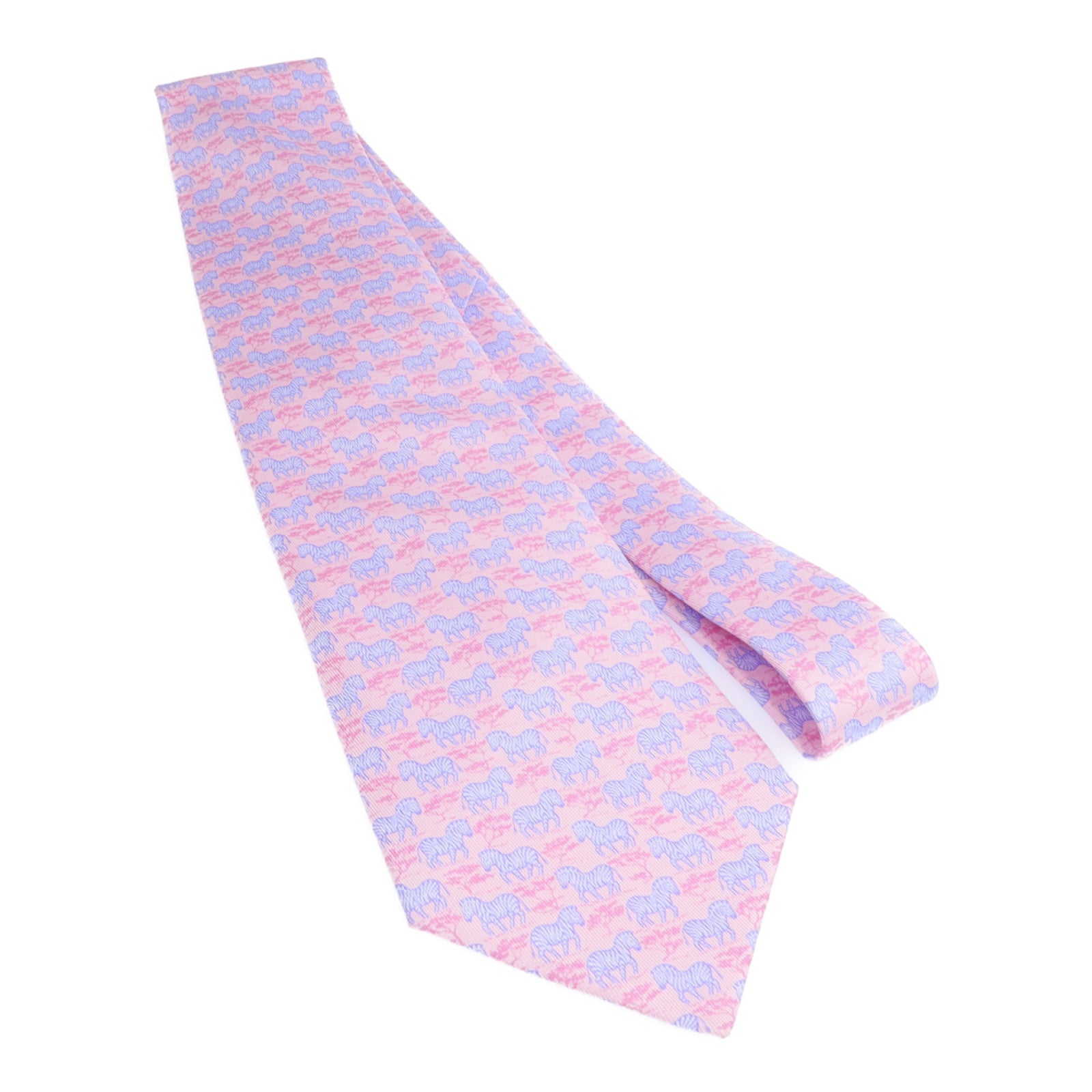 HERMES 【激減優惠】絲質Necktie領帶