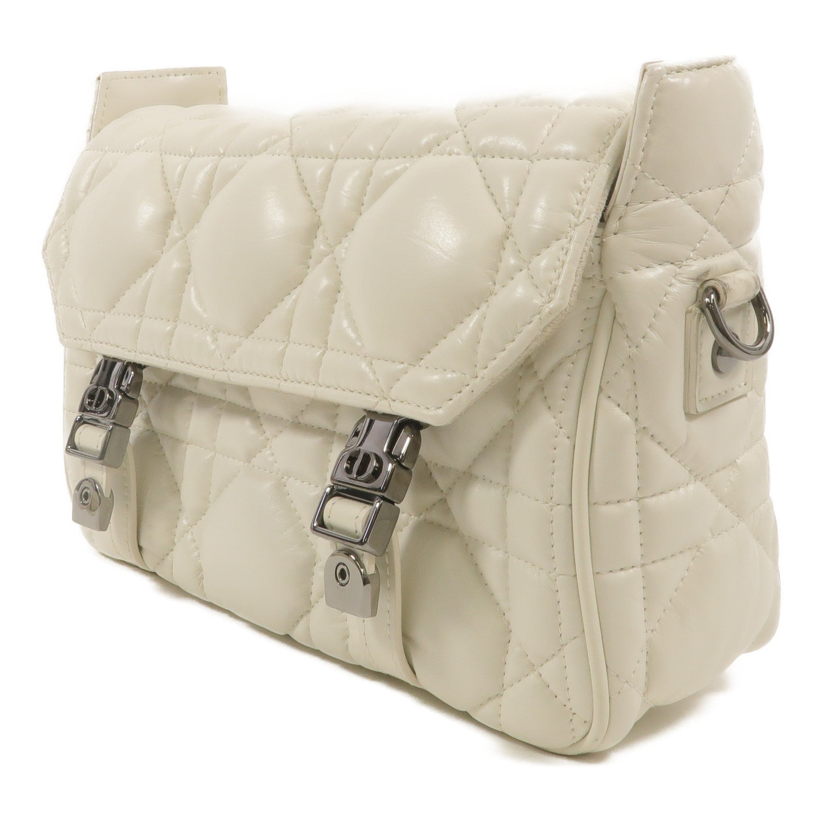Dior 羊皮皮革Small Macrocannage Diorcamp肩背袋