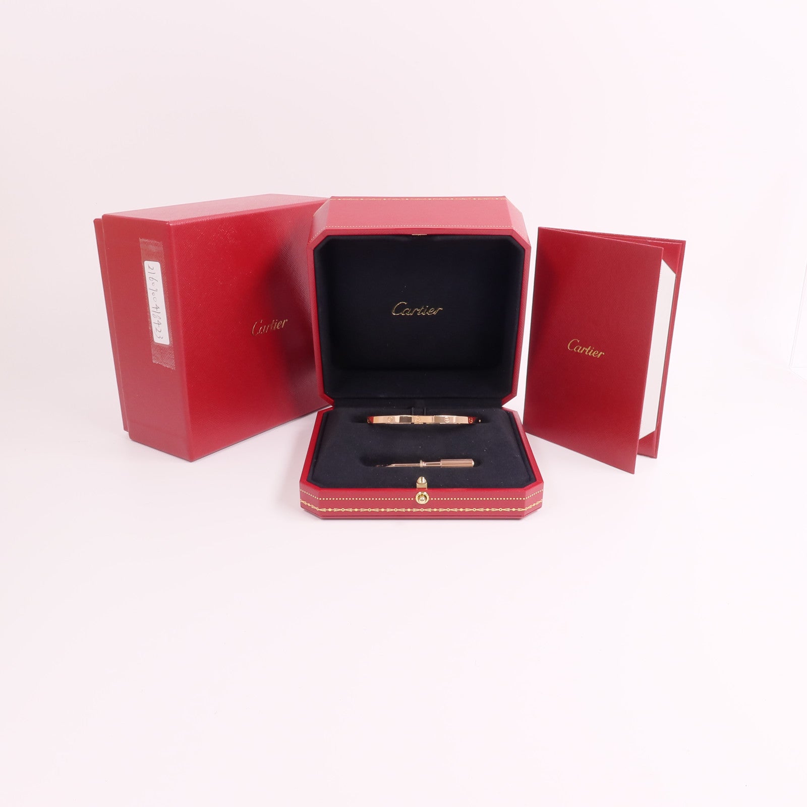 CARTIER 18K玫瑰金Love Bracelet Small Model手鐲