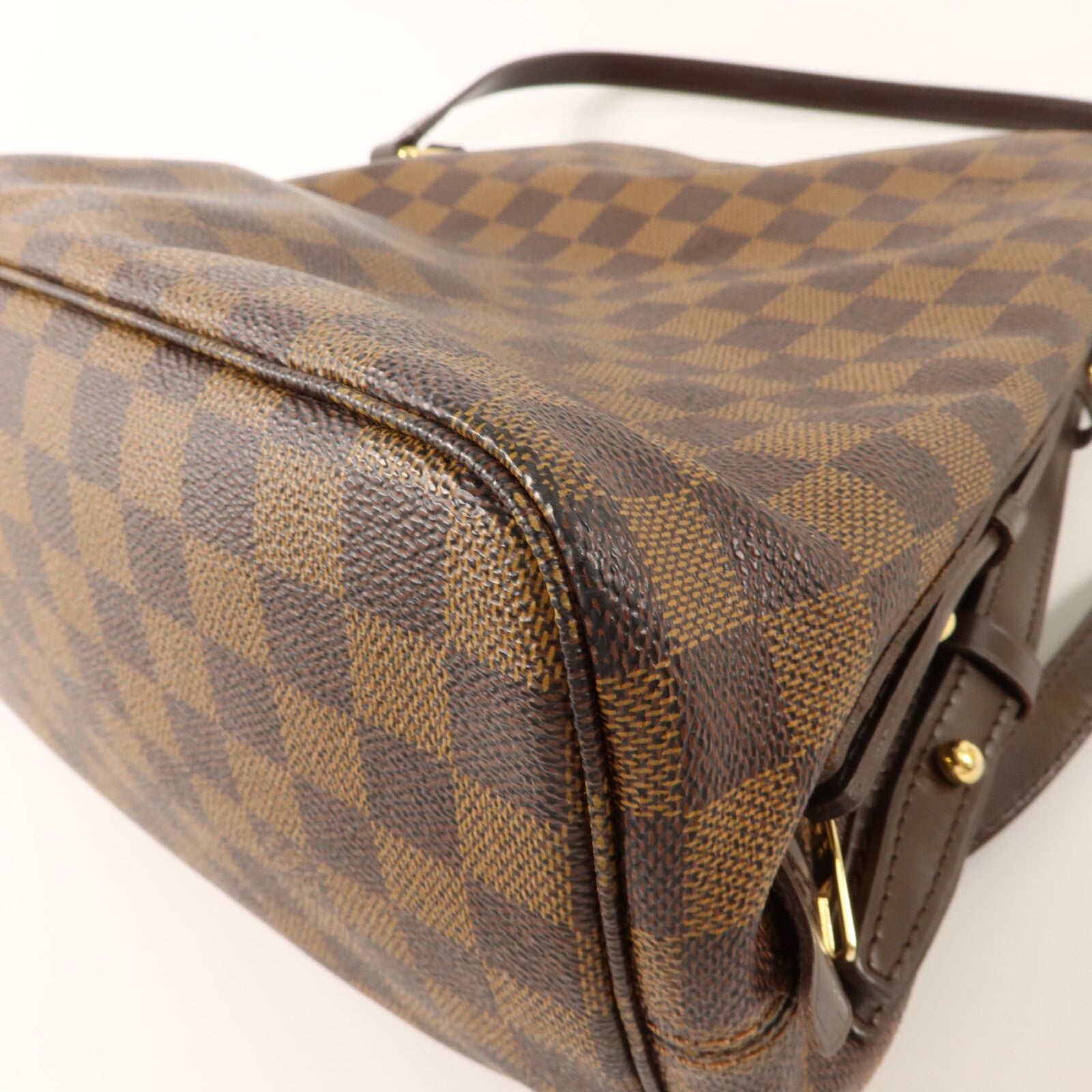 LOUIS VUITTON Damier Cabas Rivington金扣肩背袋