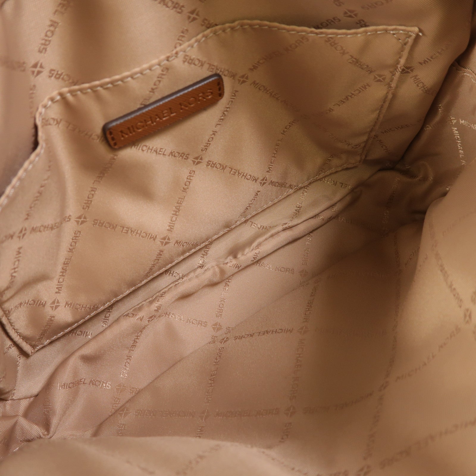 Michael Kors 塗層帆布Shoulder Bag金扣肩背袋