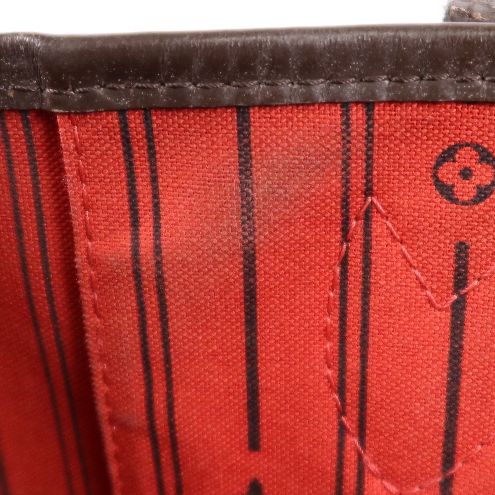 LOUIS VUITTON Damier Neverfull MM金扣手挽袋/肩背袋