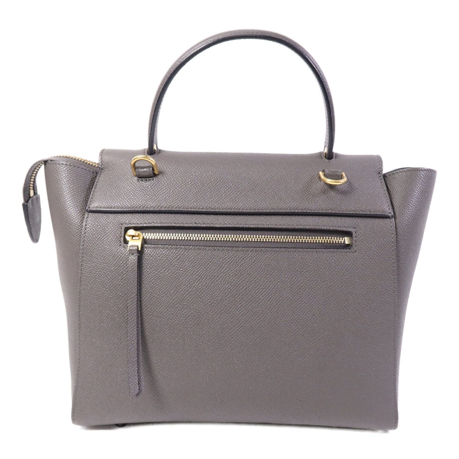 CELINE 牛皮皮革Micro Belt Bag金扣手挽肩背兩用袋