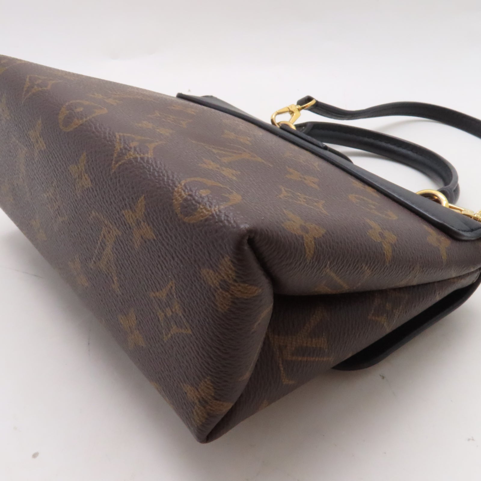 LOUIS VUITTON 【激減優惠】Monogram Locky BB金扣手挽肩背兩用袋黑色/啡色