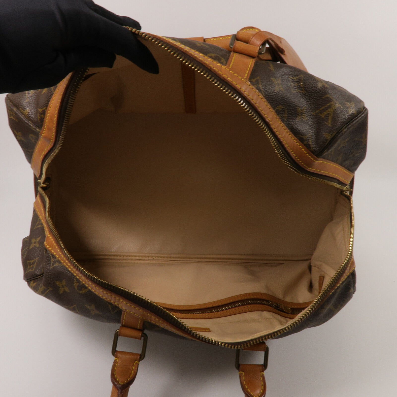 LOUIS VUITTON Monogram Sac Sports Boston手挽袋