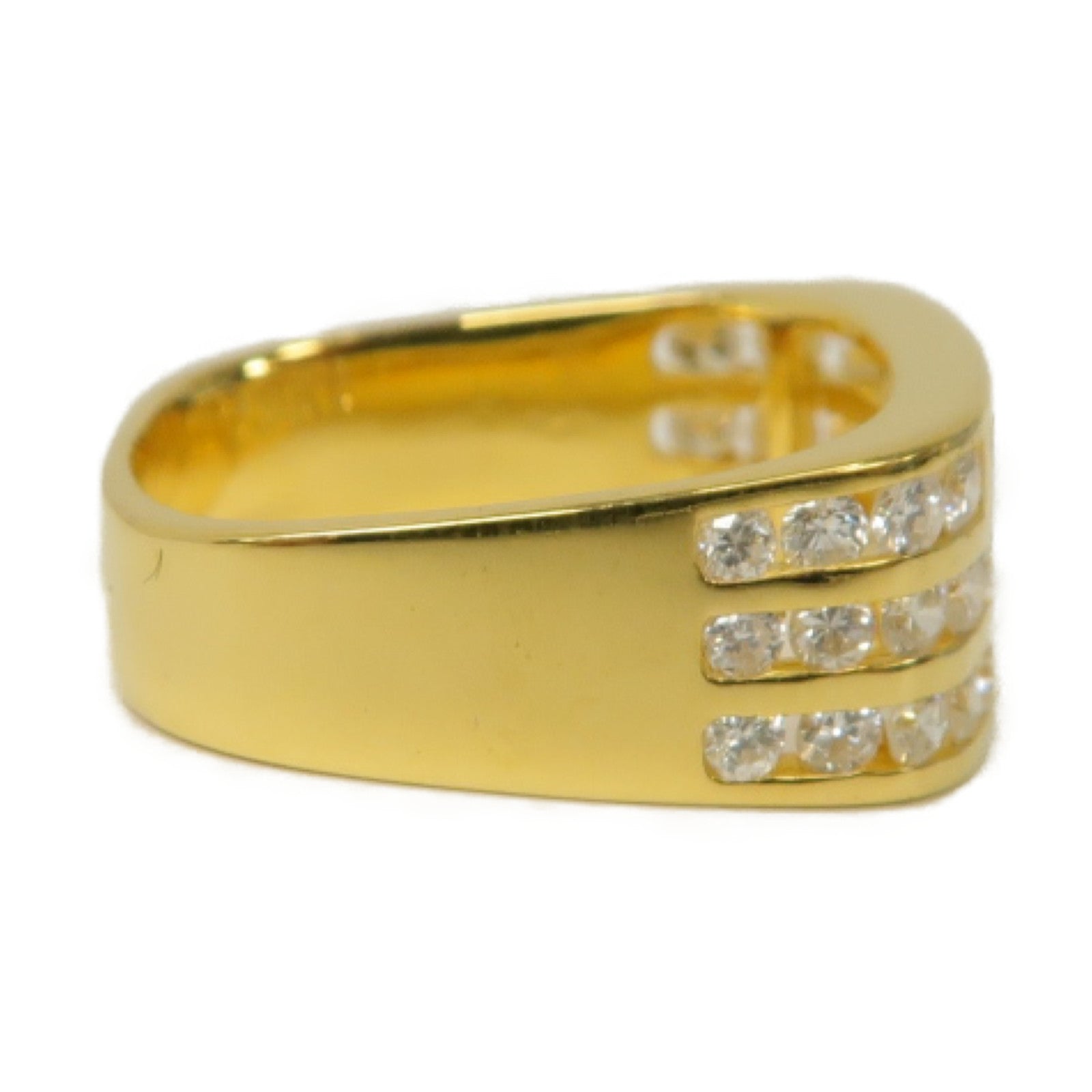 JEWELRY 18K黃金Diamond Ring鑽石戒指US#4