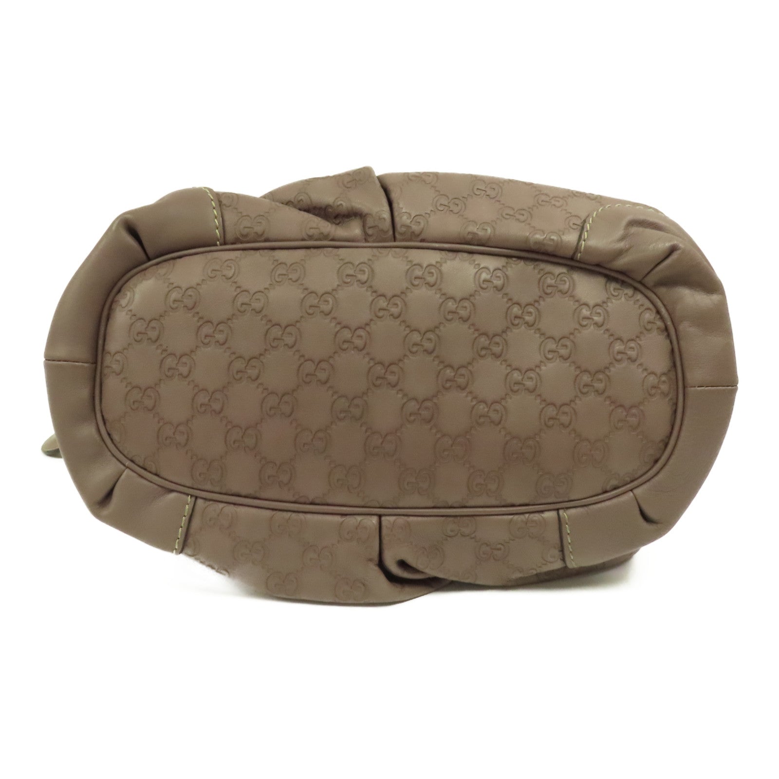 GUCCI 皮革GG Guccissima金扣手挽肩背兩用袋