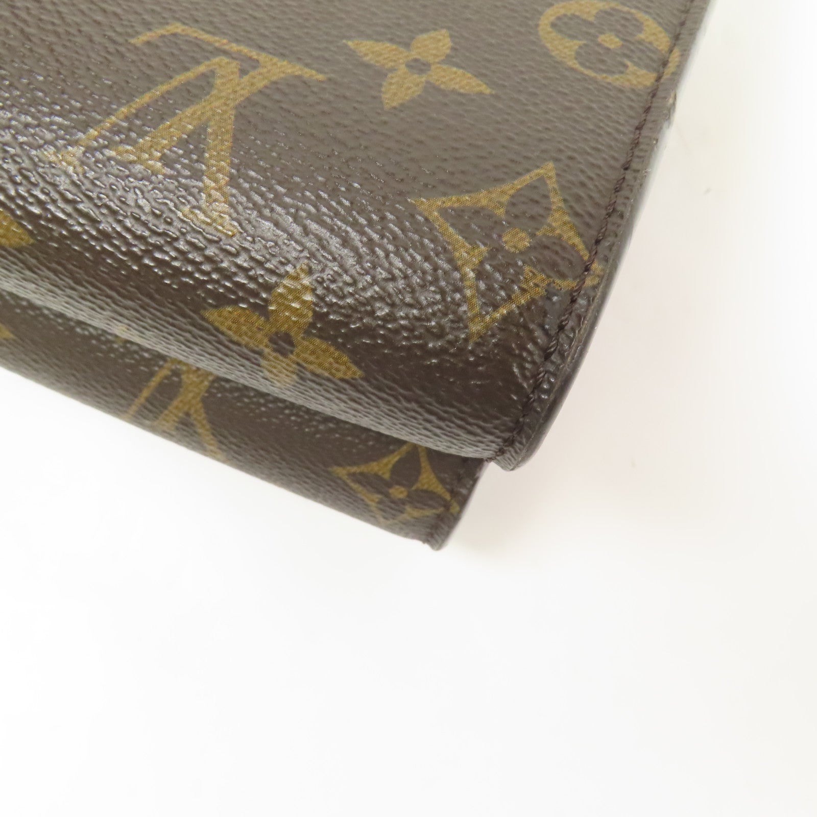 LOUIS VUITTON Monogram Victoire金扣鏈帶肩背袋