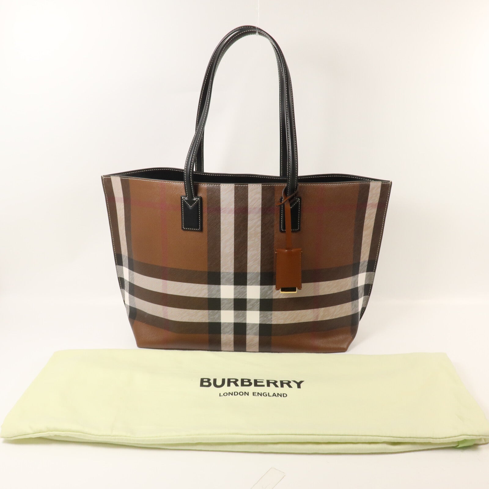 BURBERRY 塗層帆布Tote Bag手挽袋
