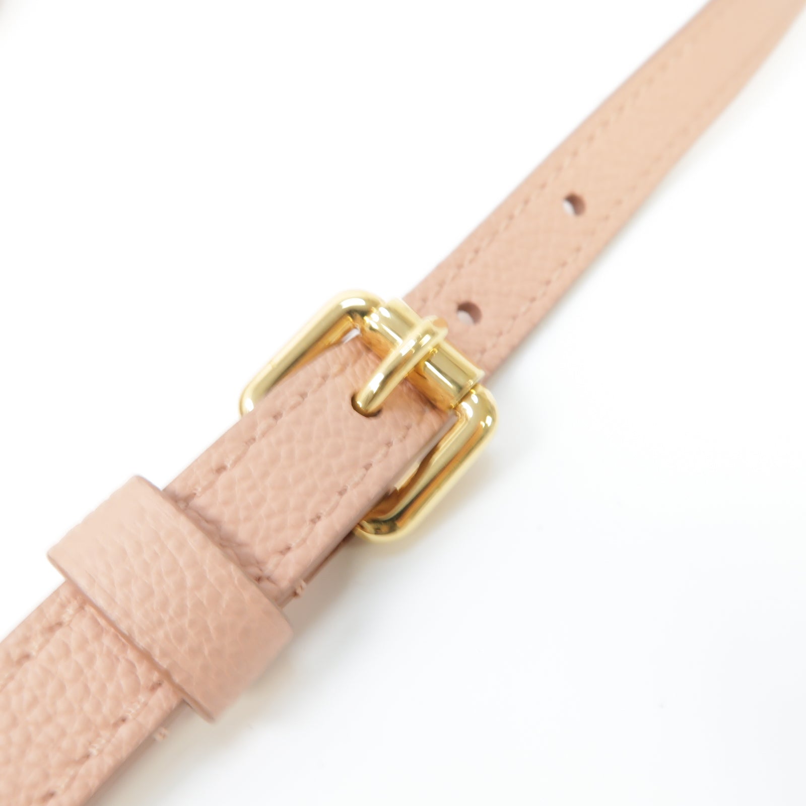 LOUIS VUITTON Monogram Empreinte Petit Palais金扣手挽肩背兩用袋粉紅色