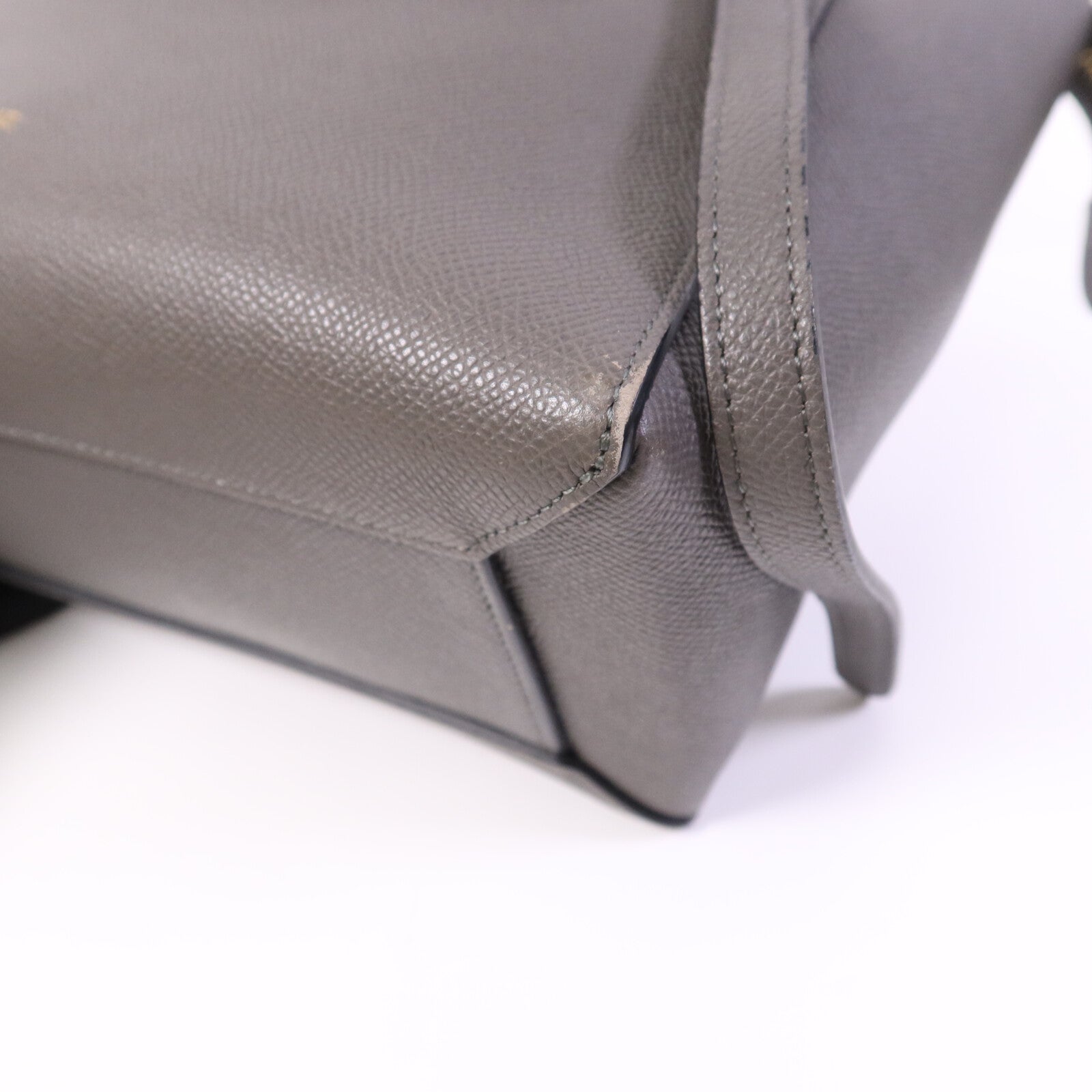 CELINE 牛皮皮革Micro Belt Bag金扣手挽肩背兩用袋