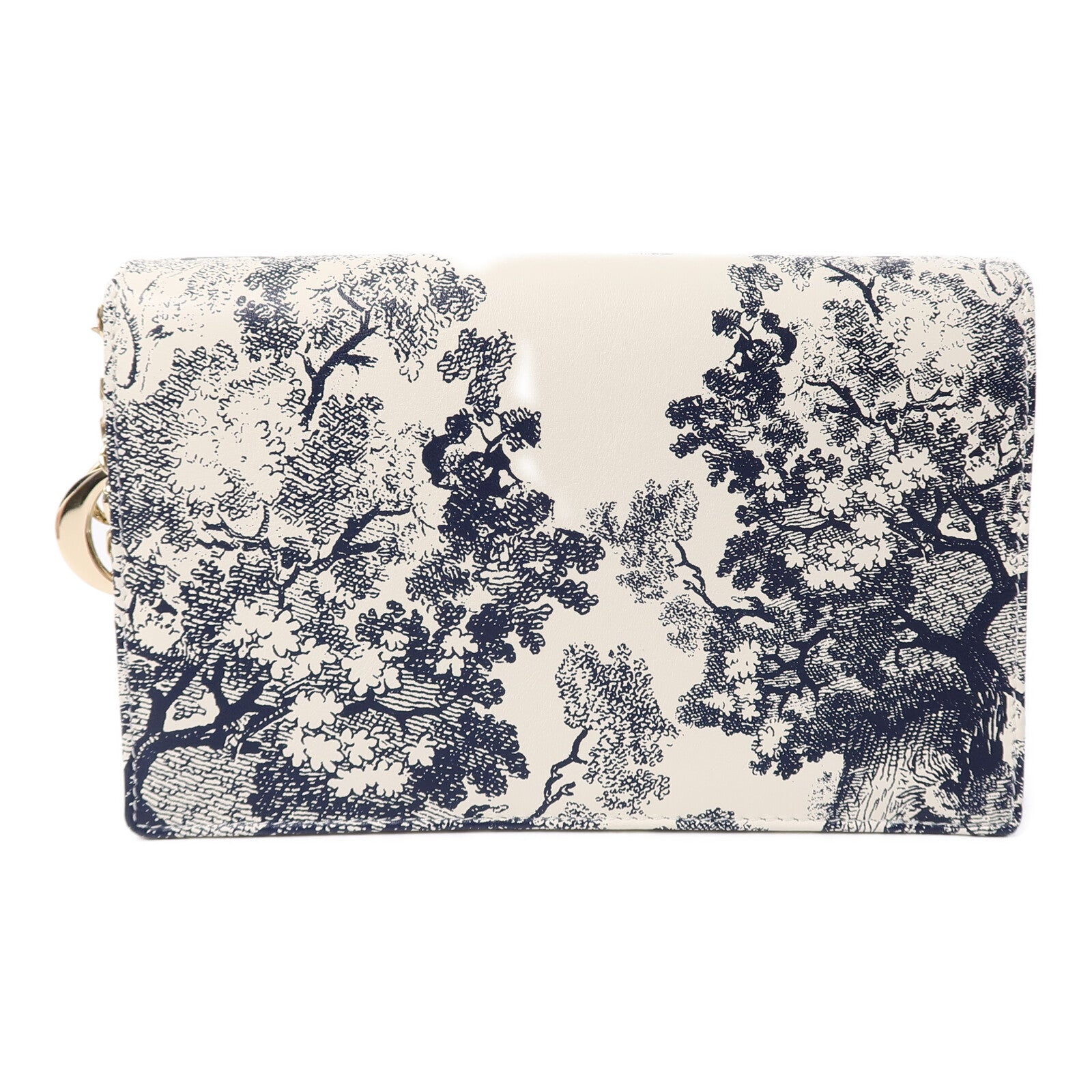 Dior 牛皮皮革Toile De Jouy WOC鏈帶肩背袋