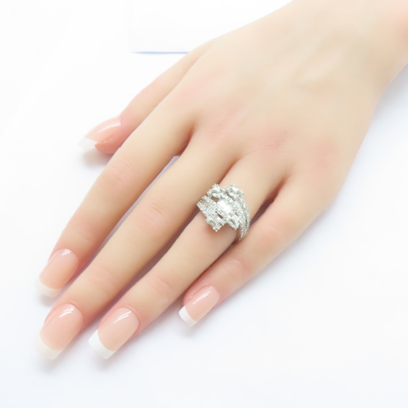 JEWELRY 18K白金/1.77ct鑽石Diamond Ring戒指US#6
