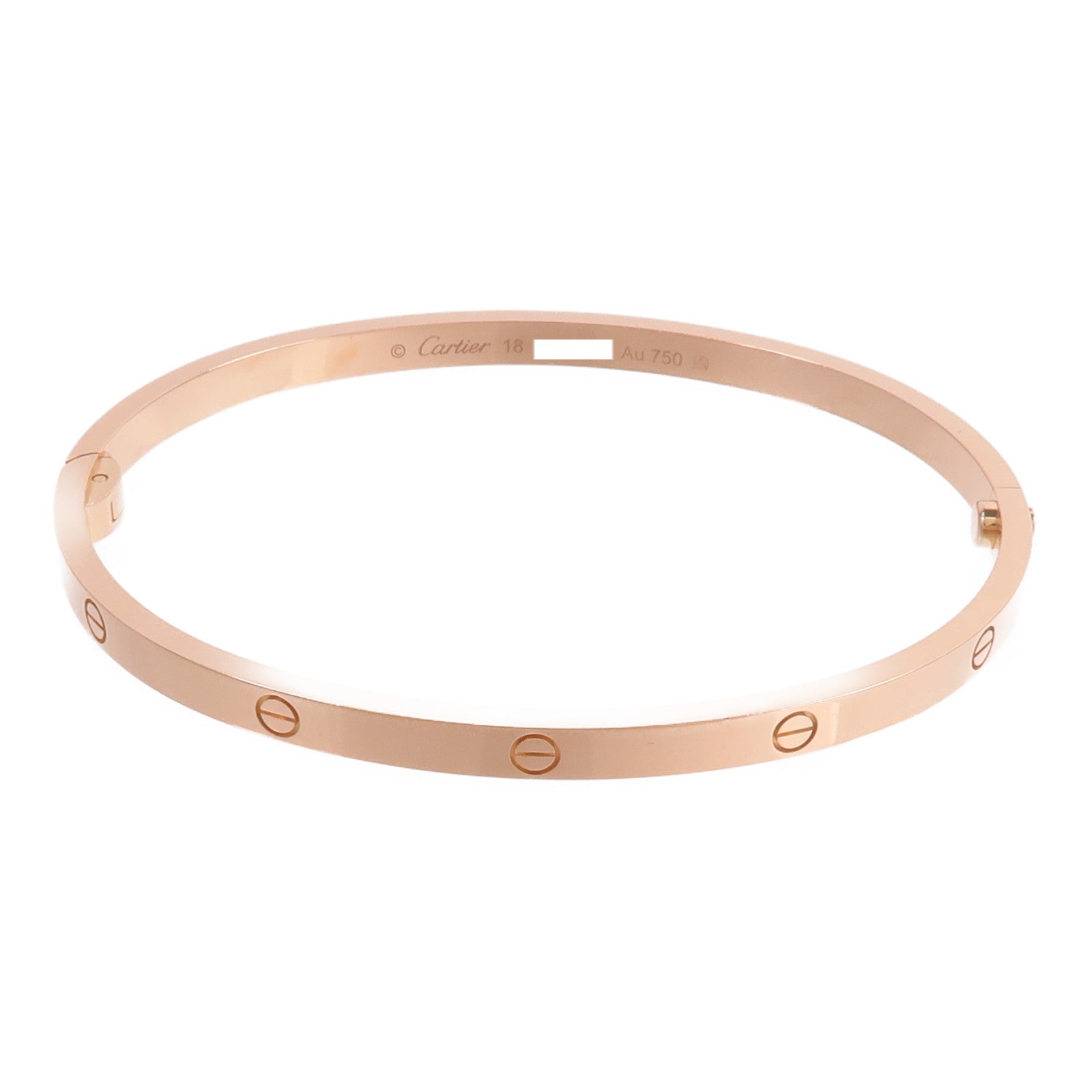 CARTIER 18K玫瑰金Love Bracelet Small Model手鐲