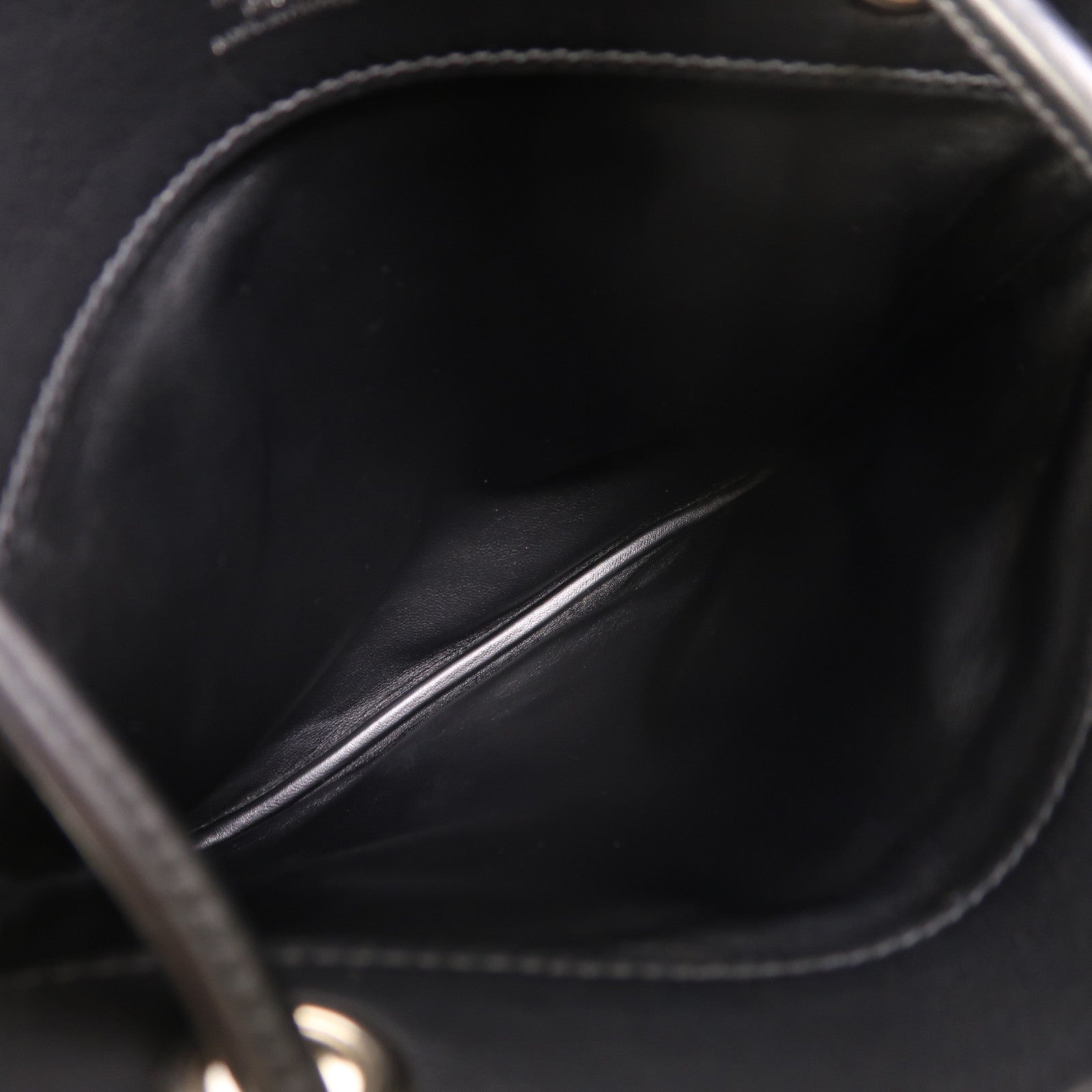 HERMES Swift皮革Aline Mini銀扣肩背袋Noir