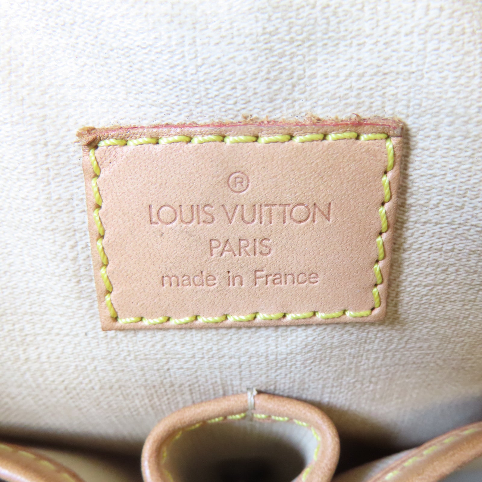 LOUIS VUITTON Monogram Trouville金扣手挽袋啡色