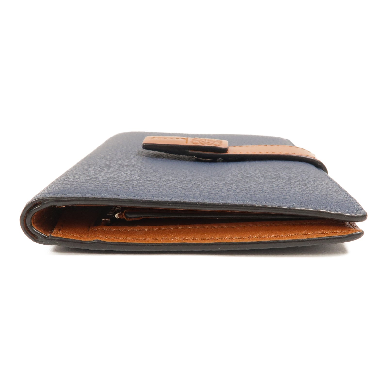 LOEWE 牛皮皮革Vertical Wallet Medium長錢包