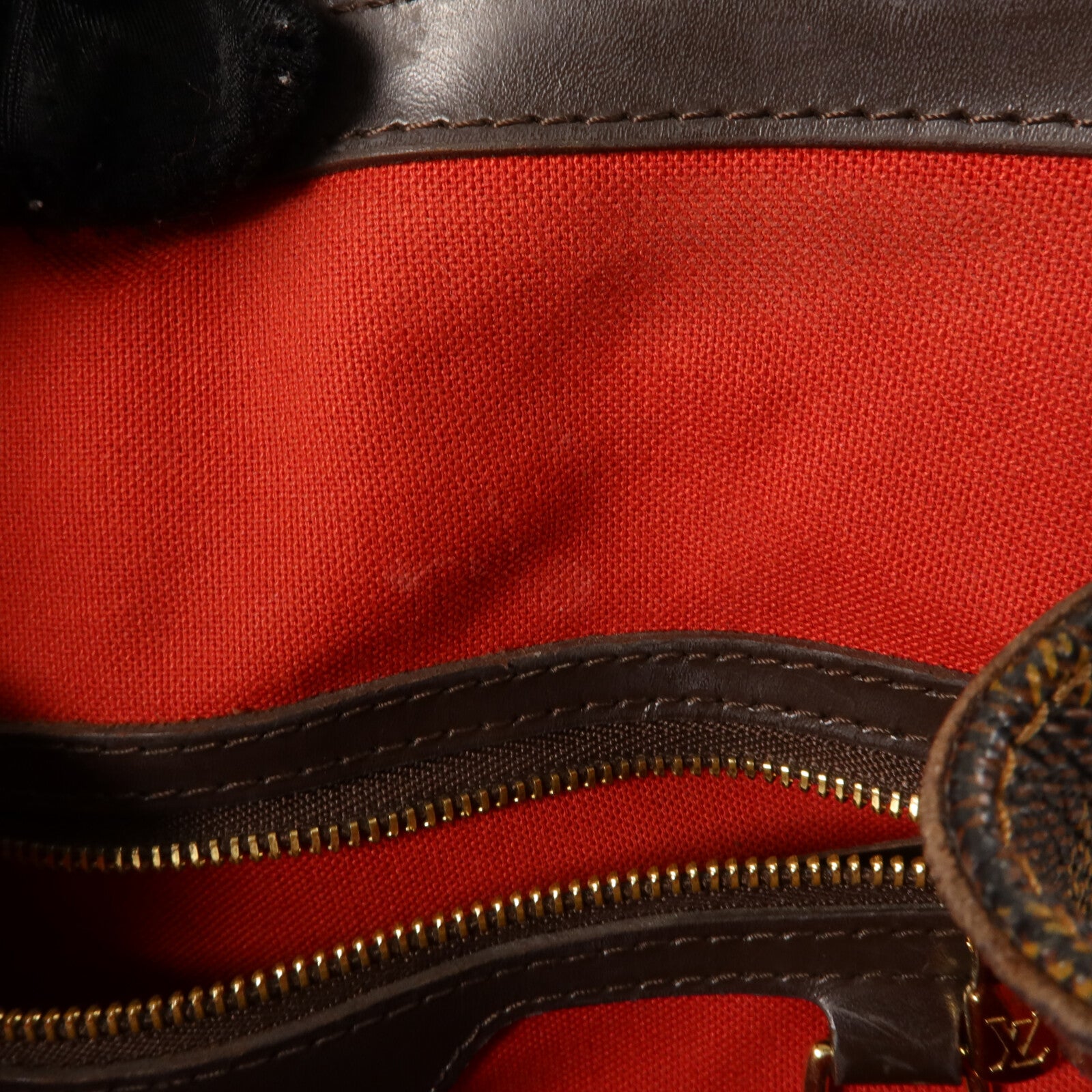 LOUIS VUITTON Damier Cabas Rivington金扣肩背袋