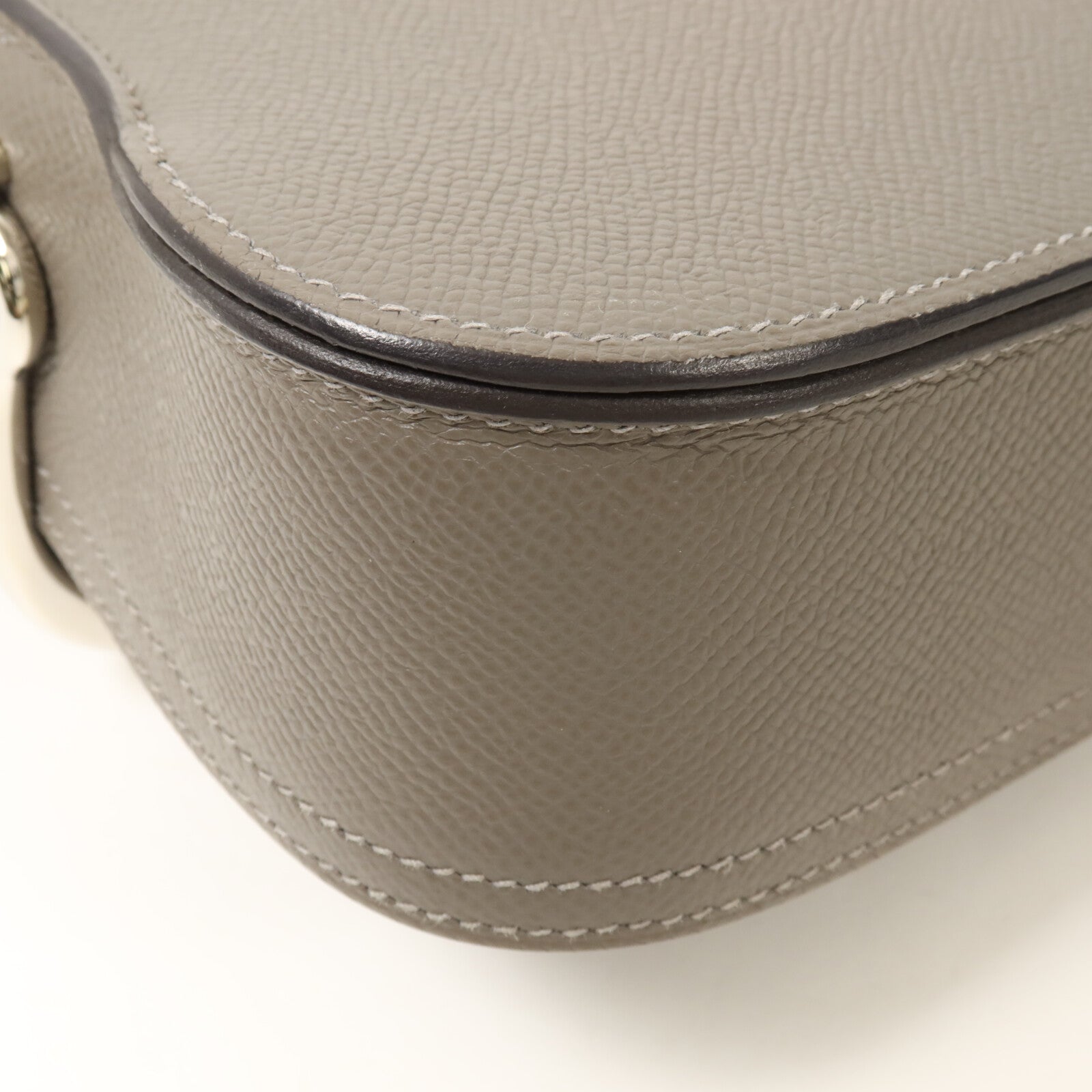 HERMES Epsom皮革Della Cavalleria Mini肩背袋Etain