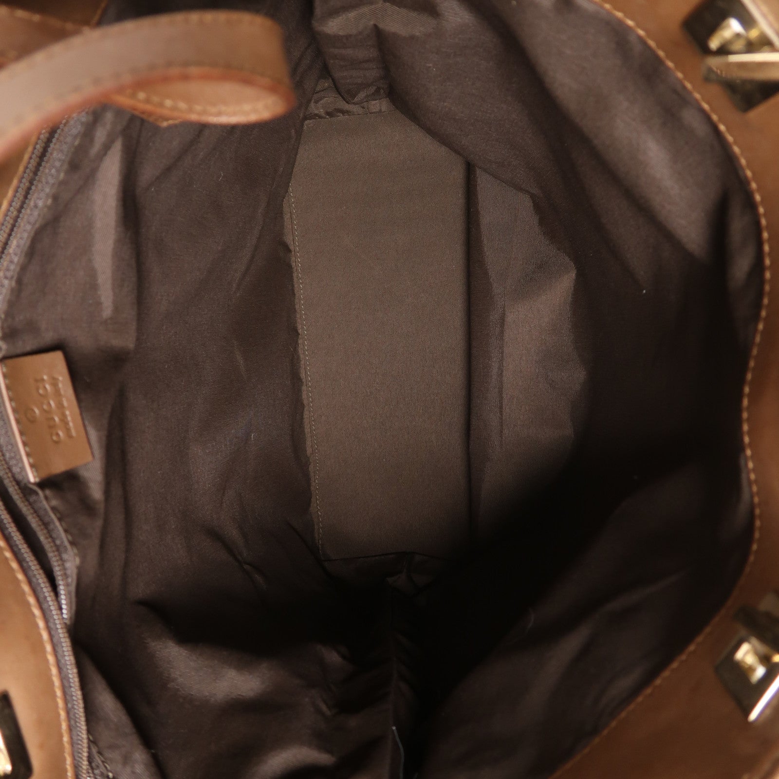 GUCCI 帆布Tote Bag金扣手挽袋