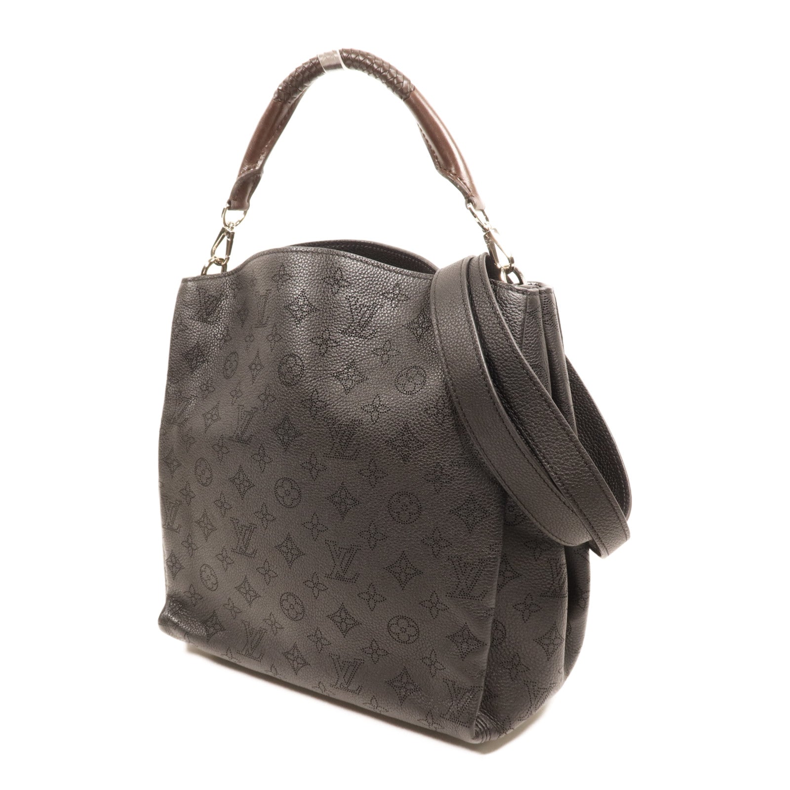 LOUIS VUITTON Mahina Babylone PM銀扣手挽肩背兩用袋