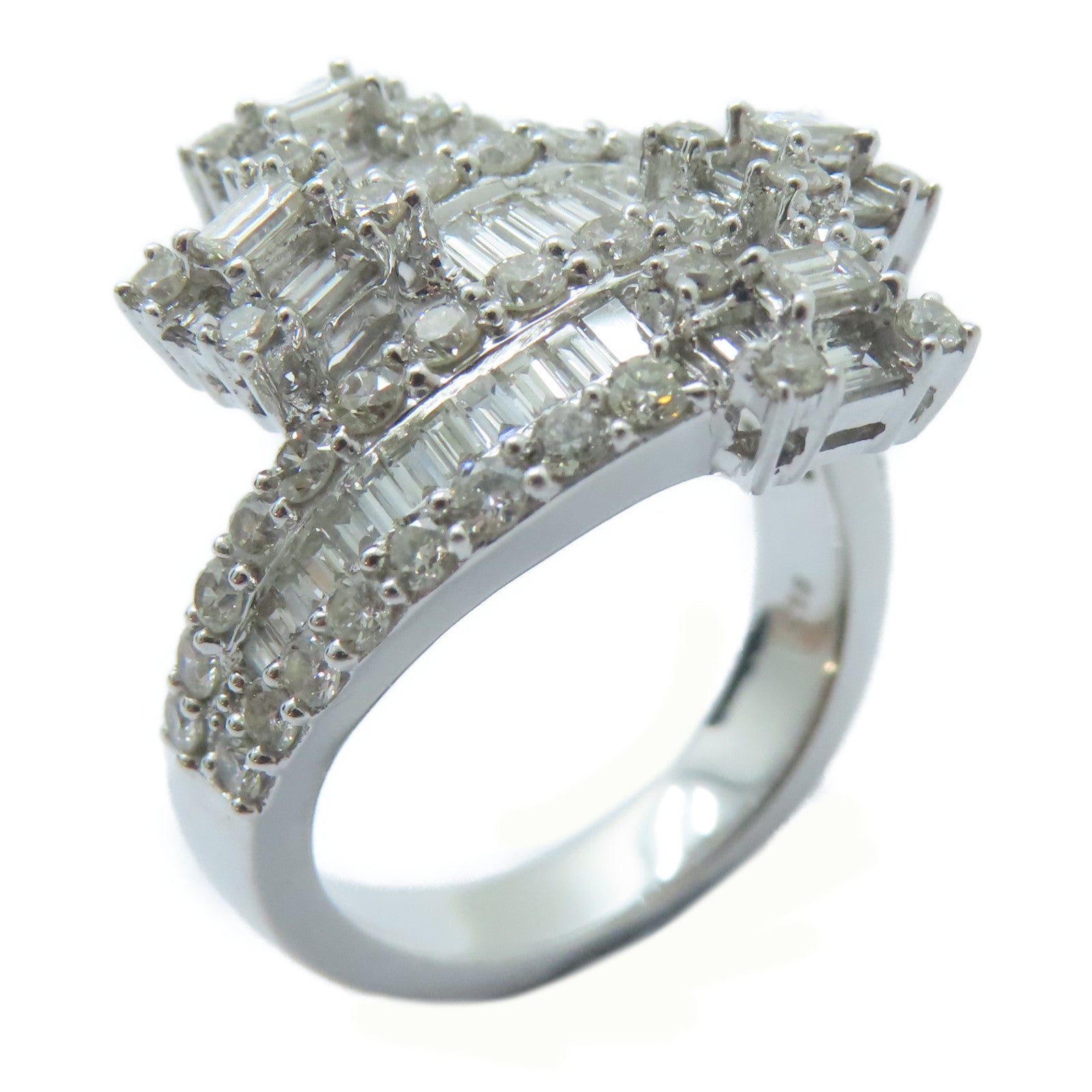 JEWELRY 18K白金/1.77ct鑽石Diamond Ring戒指US#6