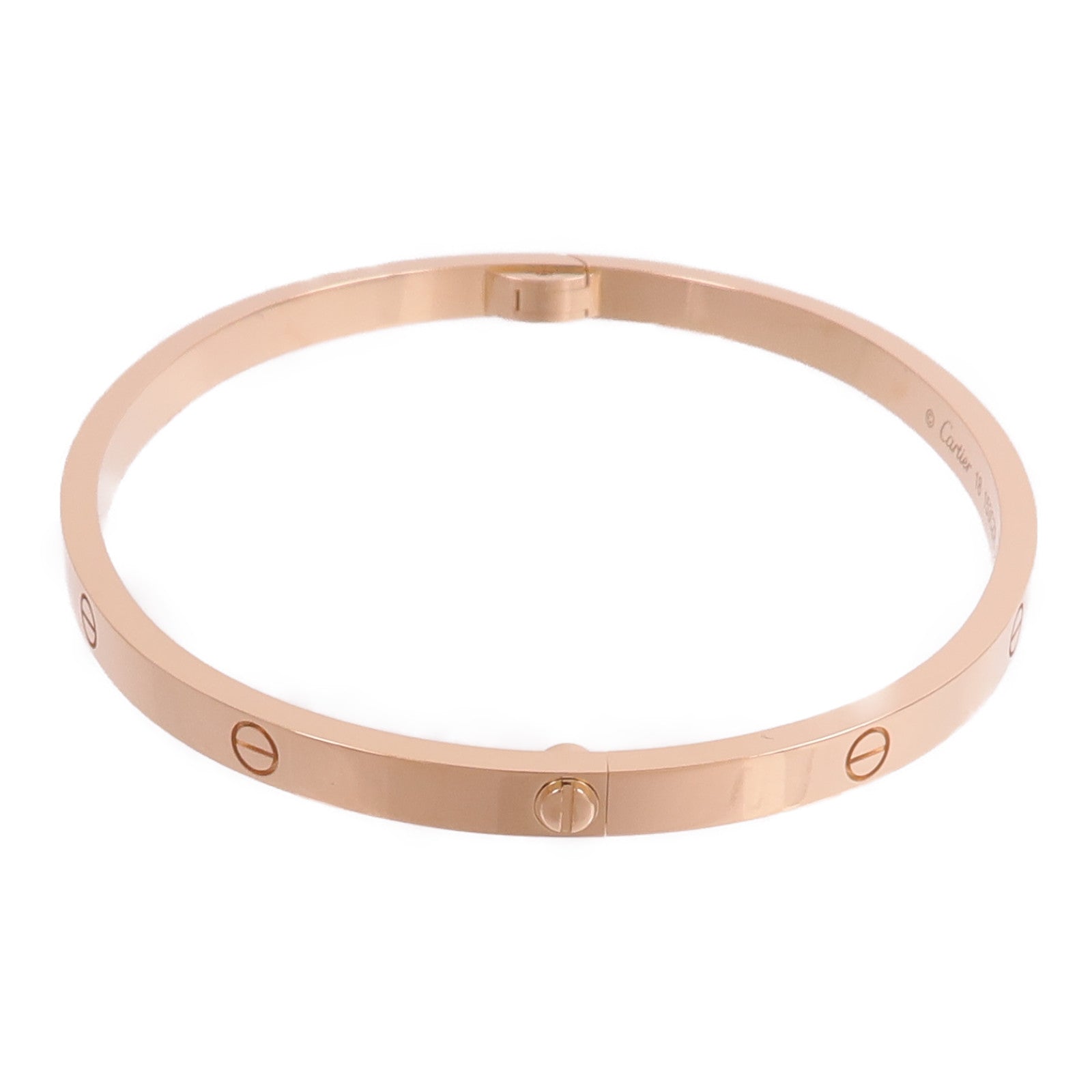 CARTIER 18K玫瑰金Love Bracelet Small Model手鐲