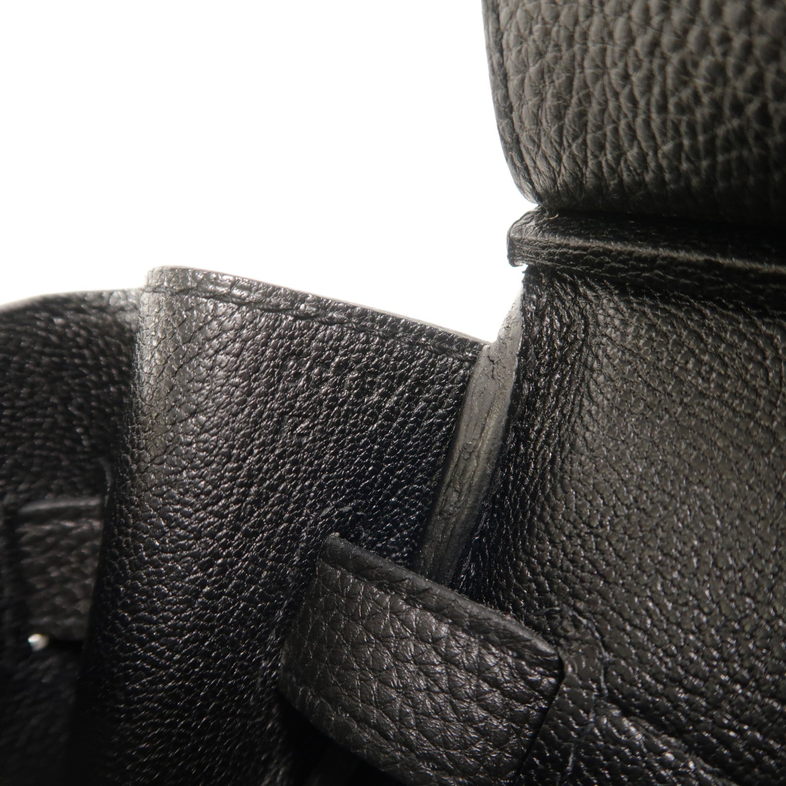 HERMES Togo皮革Birkin 30手挽袋Noir