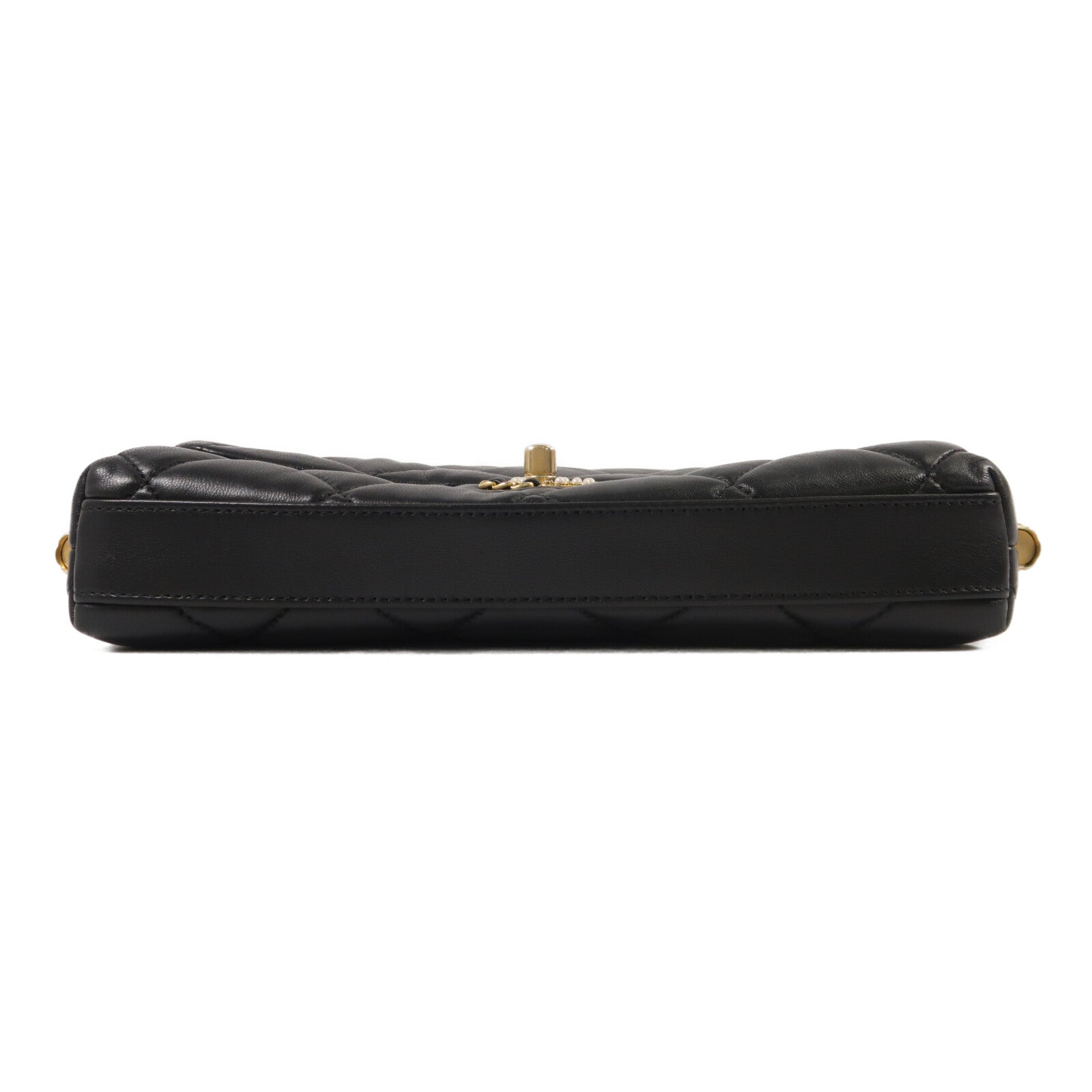 CHANEL 羊皮皮革Flap Bag鏈帶肩背袋