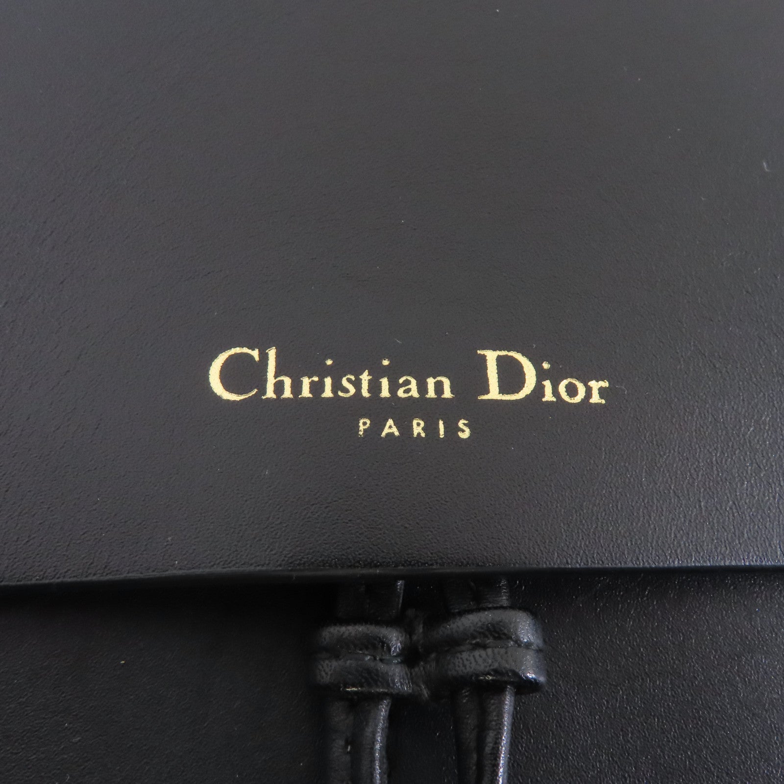 Dior 牛皮皮革Diorodeo Flap Bag金扣手挽肩背兩用袋黑色/多色