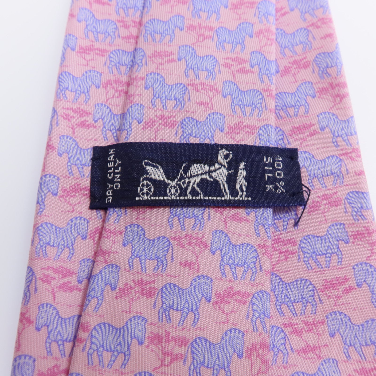 HERMES 【激減優惠】絲質Necktie領帶