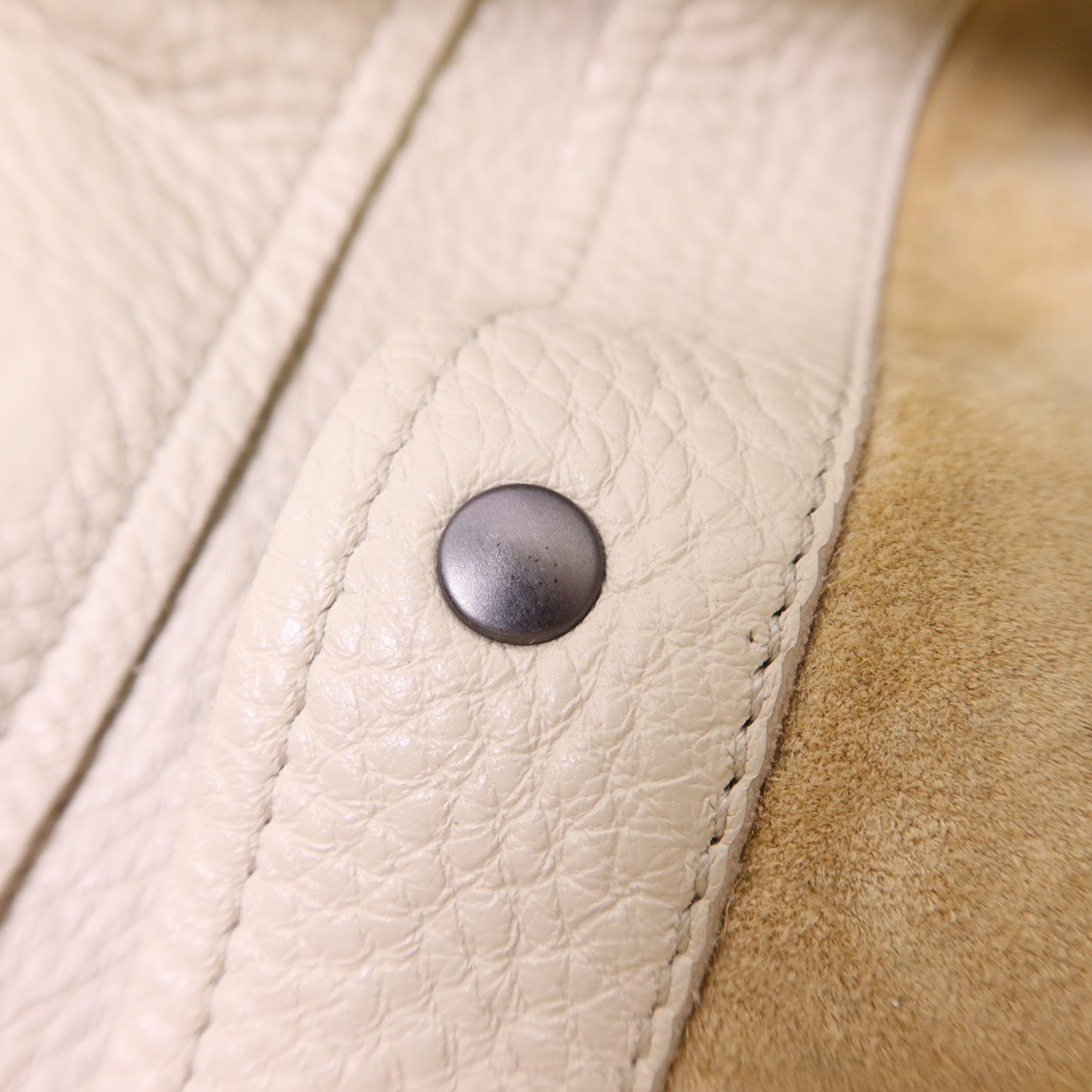 BOTTEGA VENETA 皮革Baseball Hobo Bag肩背袋