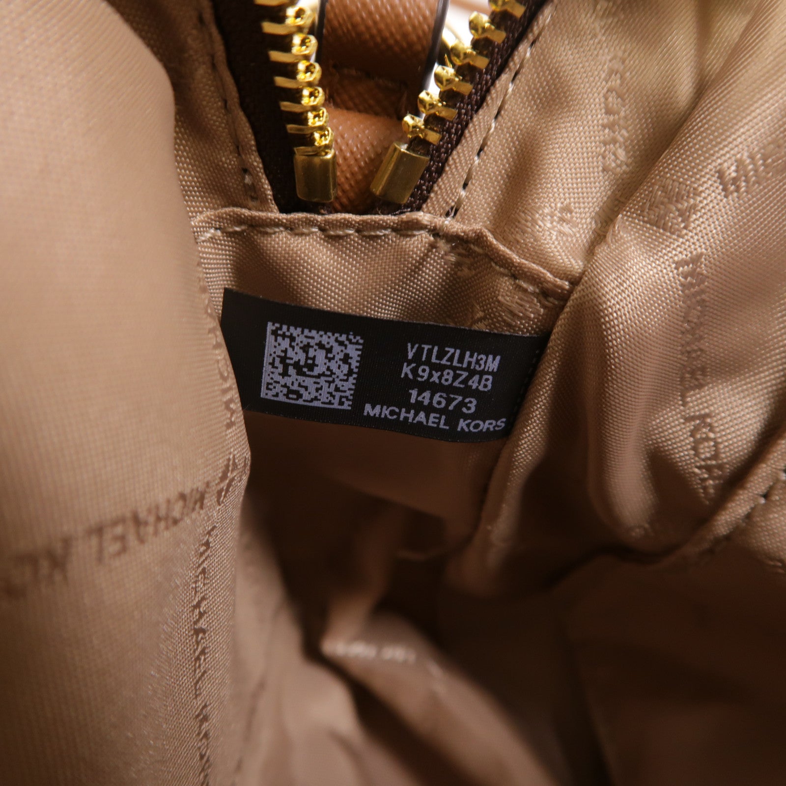 Michael Kors 塗層帆布Shoulder Bag金扣肩背袋