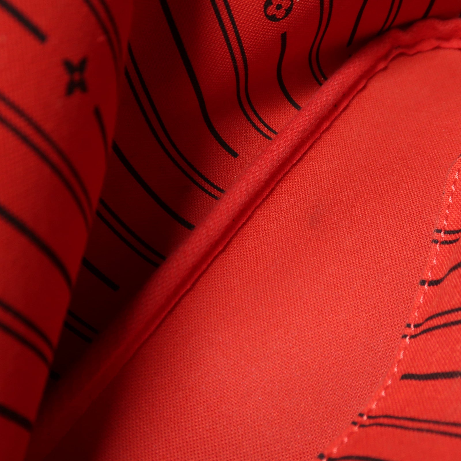 LOUIS VUITTON Damier Neverfull MM金扣肩背袋/手挽袋