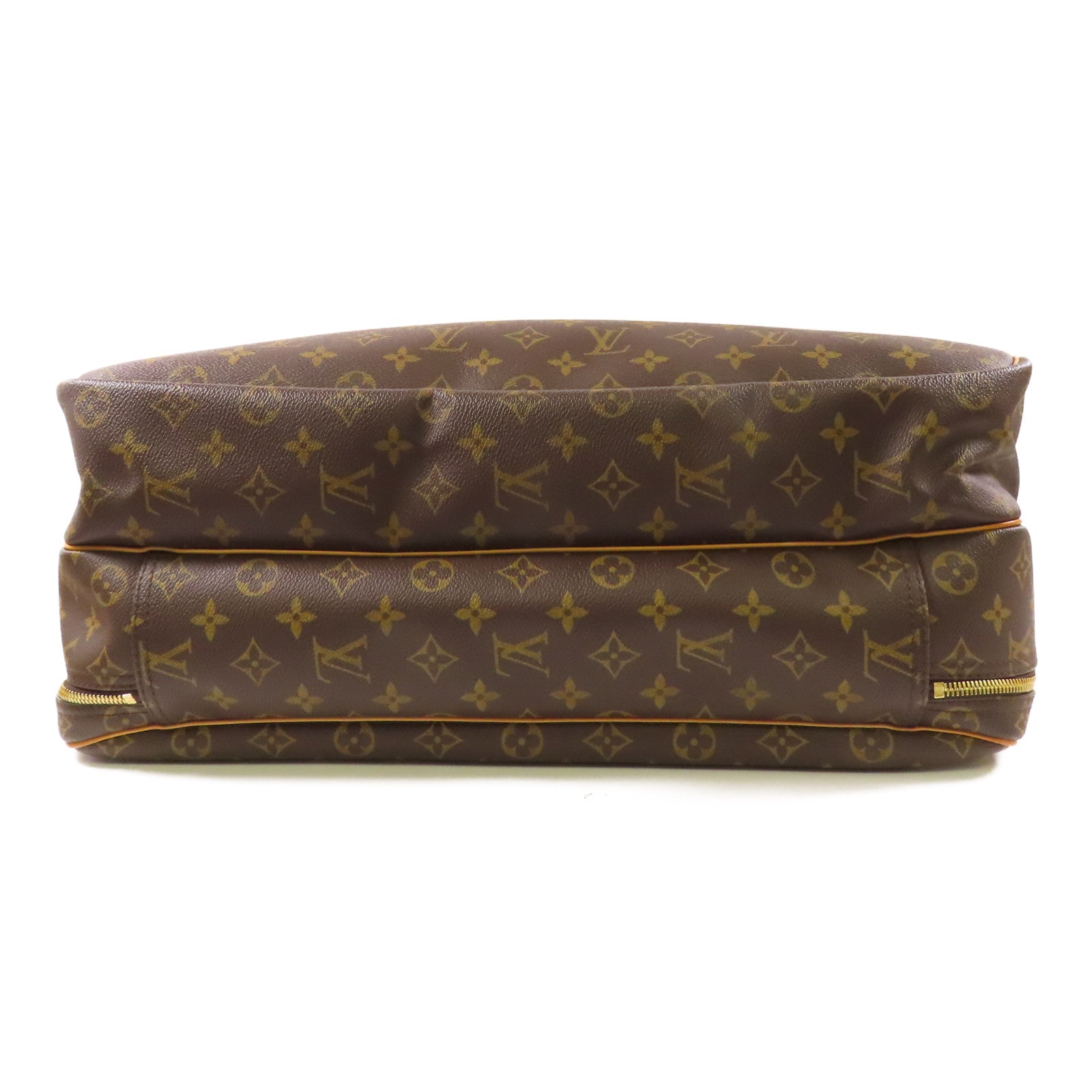 LOUIS VUITTON LV GHW Alize 24H 2 Way Shoulder Boston Bag M41399 Monogram Brown