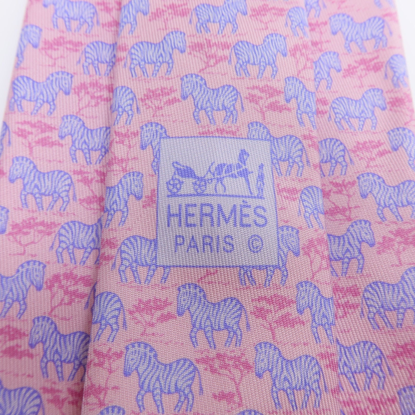 HERMES 【激減優惠】絲質Necktie領帶