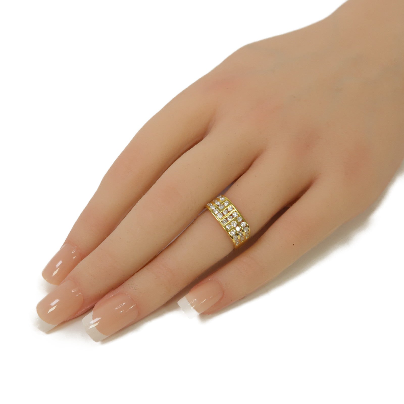 JEWELRY 18K黃金Diamond Ring鑽石戒指US#4