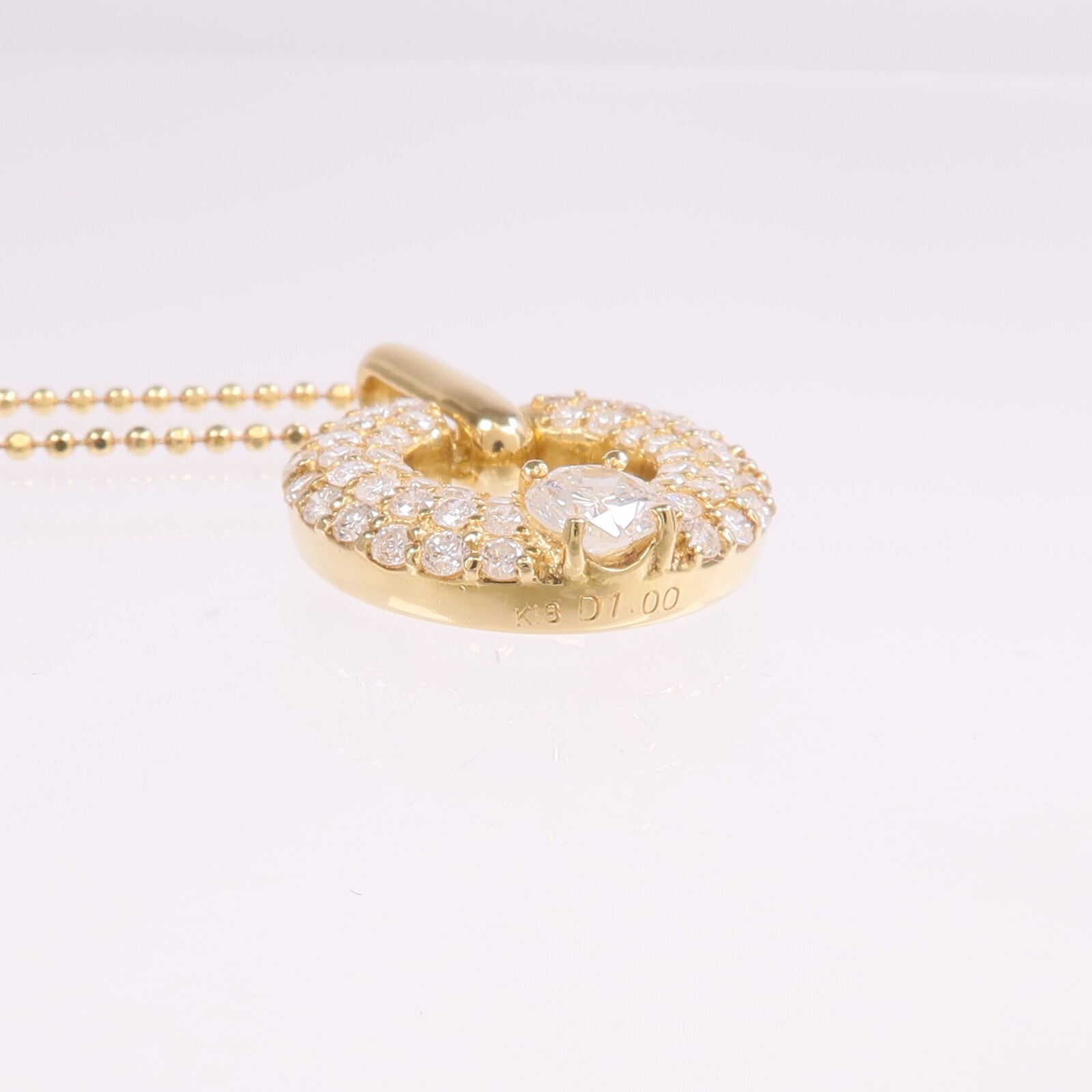 JEWELRY 18K黃金Diamond Necklace鑽石項鍊
