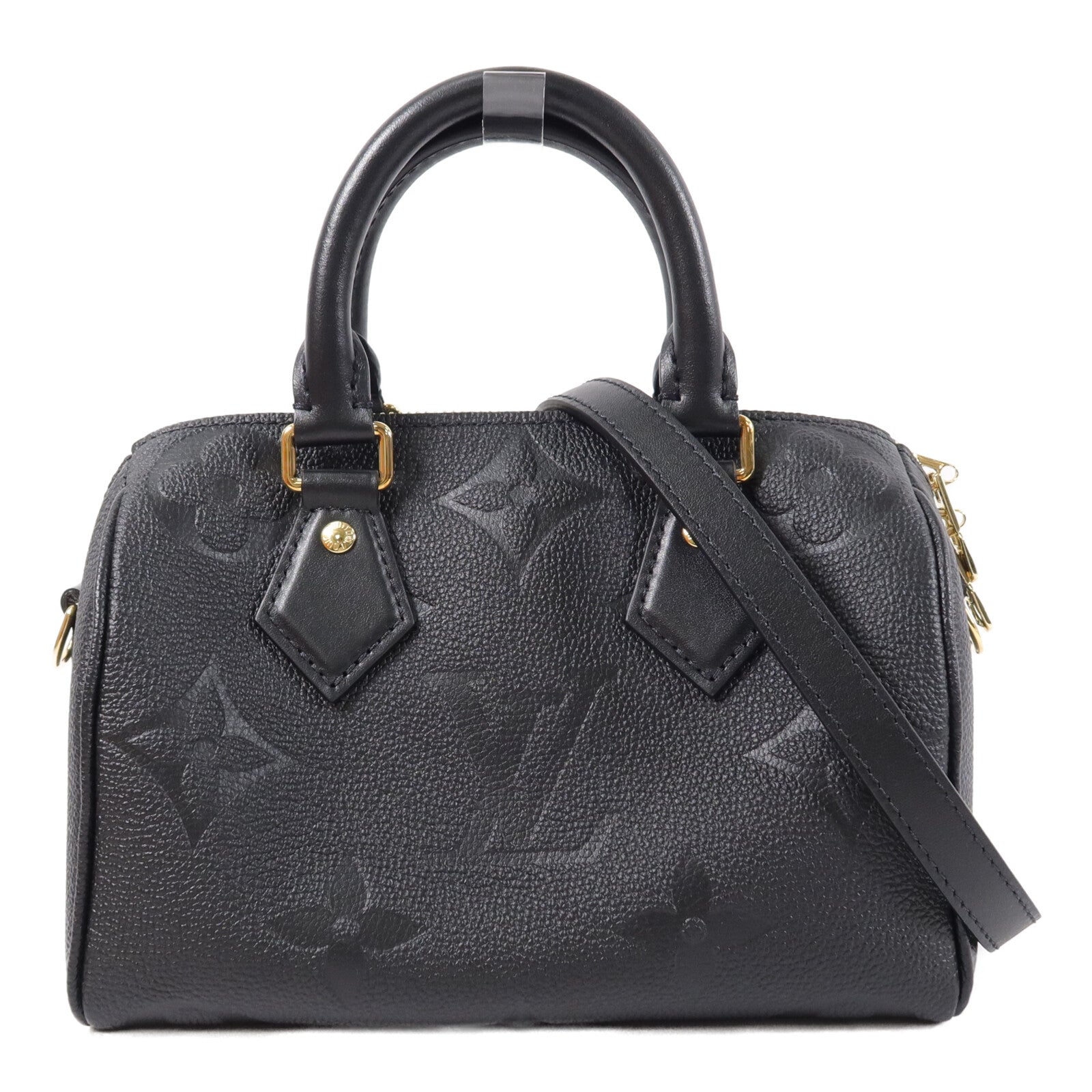 LOUIS VUITTON 牛皮皮革Speedy Bandouliere 20手挽肩背兩用袋