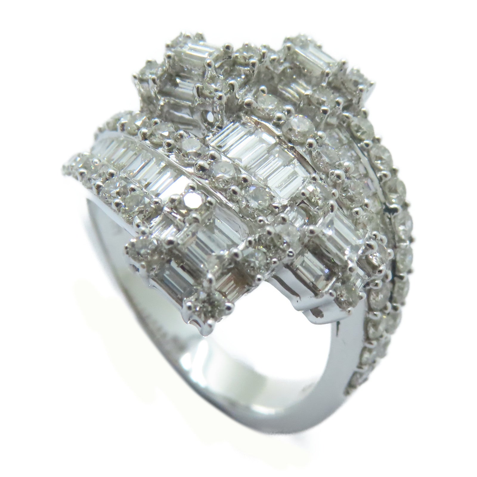 JEWELRY 18K白金/1.77ct鑽石Diamond Ring戒指US#6