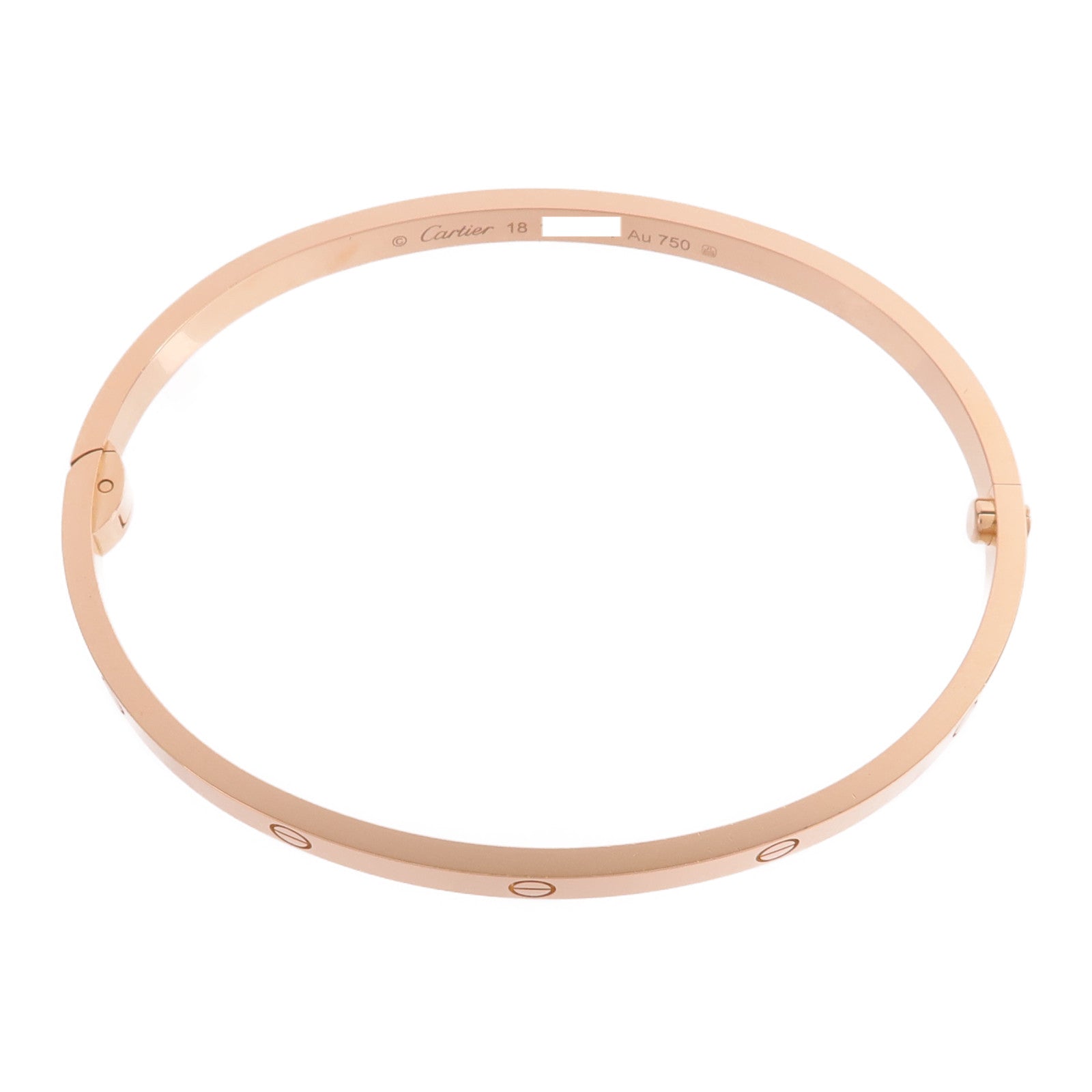 CARTIER 18K玫瑰金Love Bracelet Small Model手鐲