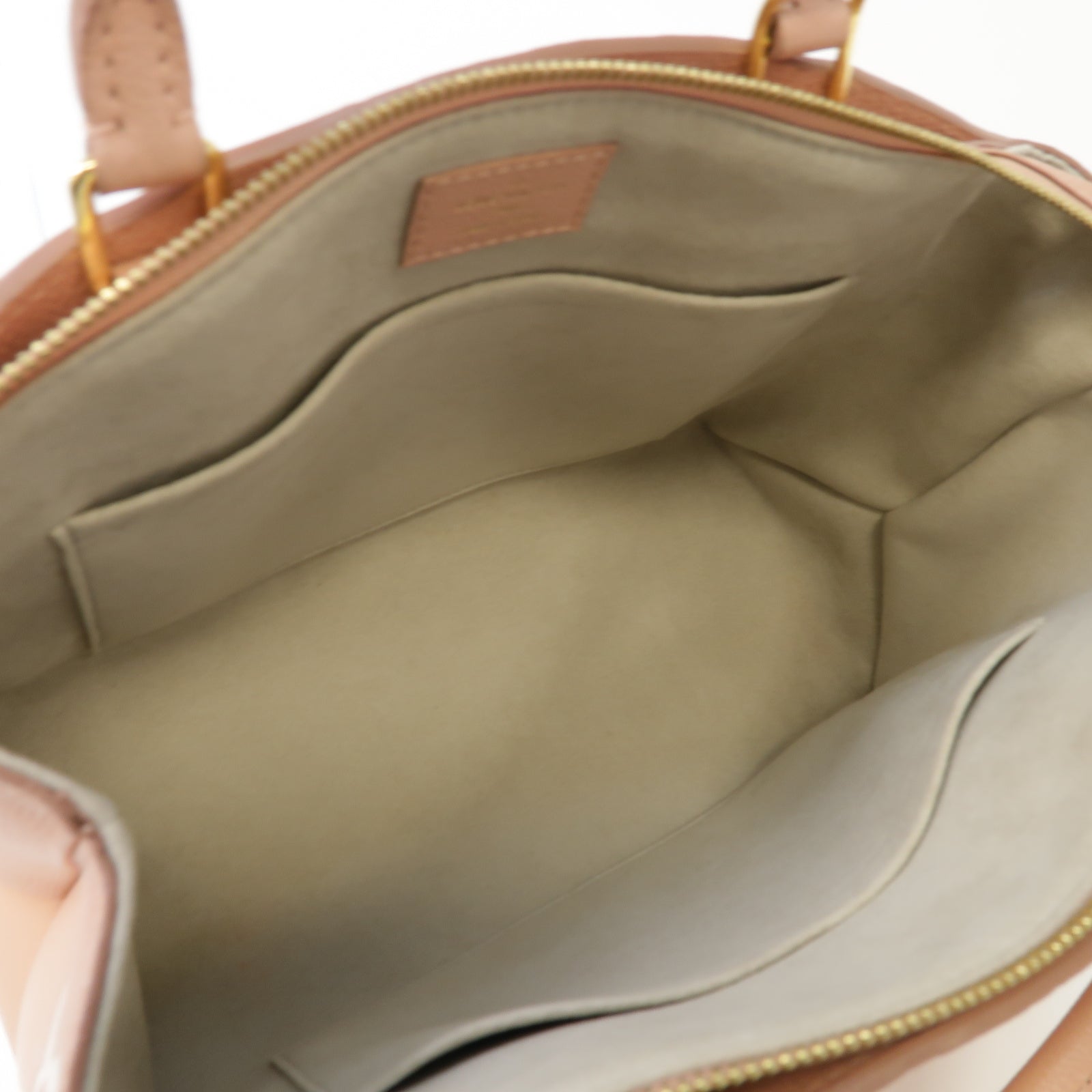 LOUIS VUITTON Monogram Empreinte Petit Palais金扣手挽肩背兩用袋粉紅色