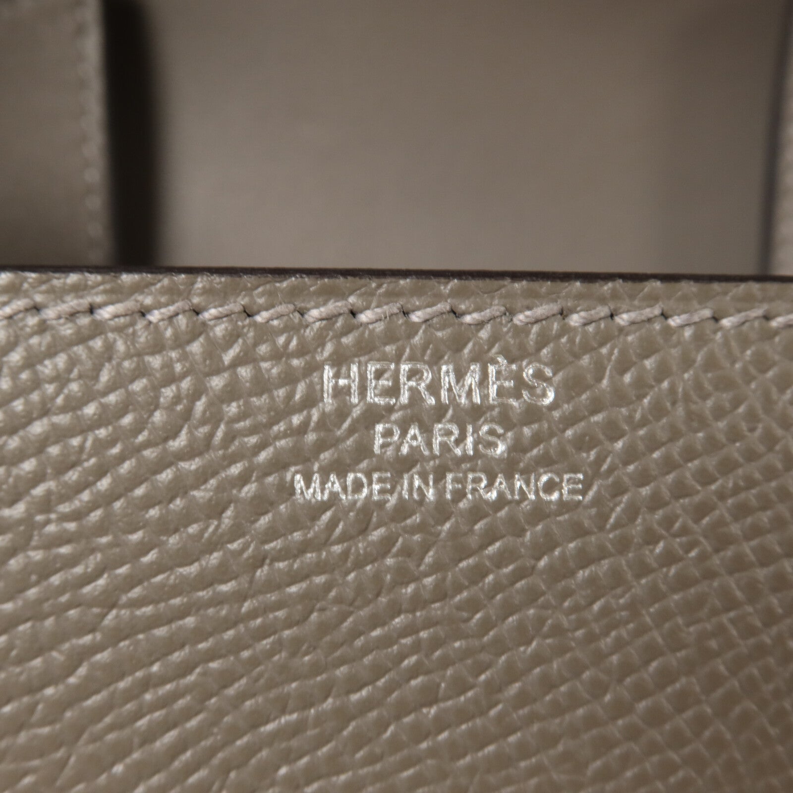 HERMES Epsom皮革Della Cavalleria Mini肩背袋Etain
