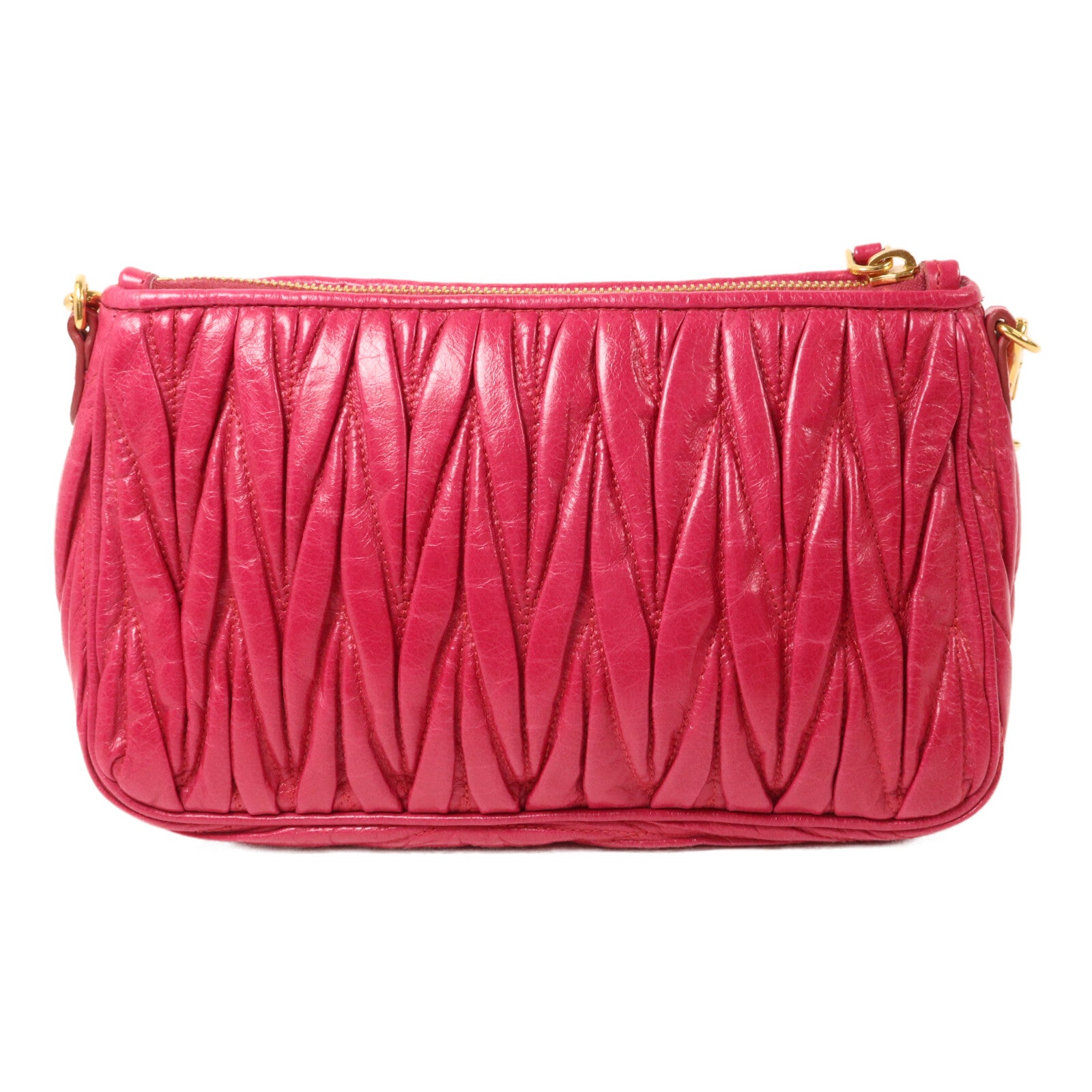 Miu Miu 牛皮皮革Shoulder Bag肩背袋