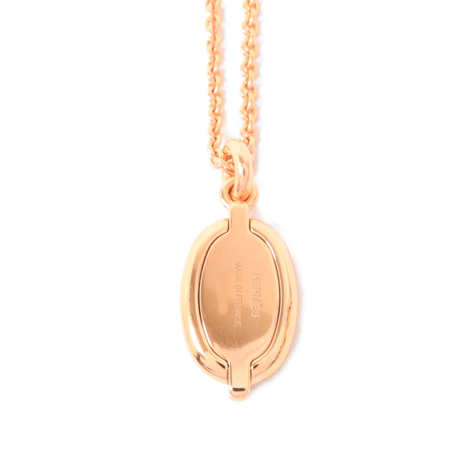 HERMES 金屬Mini Malillon Pendant項鍊