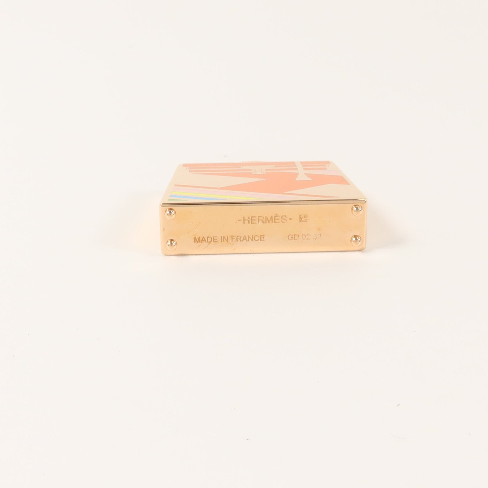 HERMES 金屬Curiosite Kelly Laque Charm掛飾