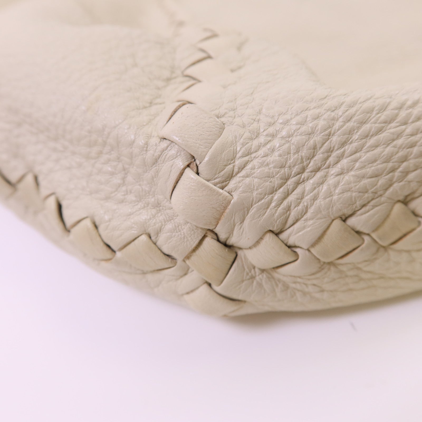 BOTTEGA VENETA 皮革Baseball Hobo Bag肩背袋