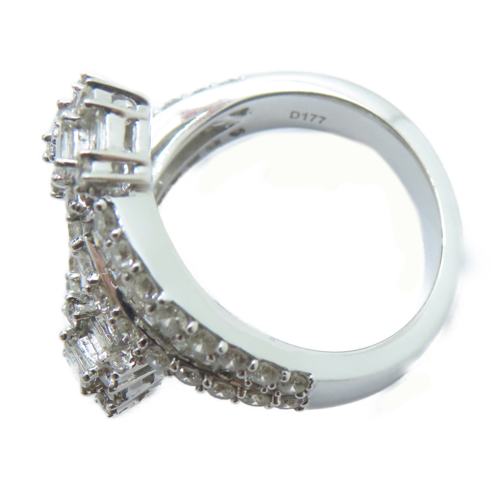 JEWELRY 18K白金/1.77ct鑽石Diamond Ring戒指US#6