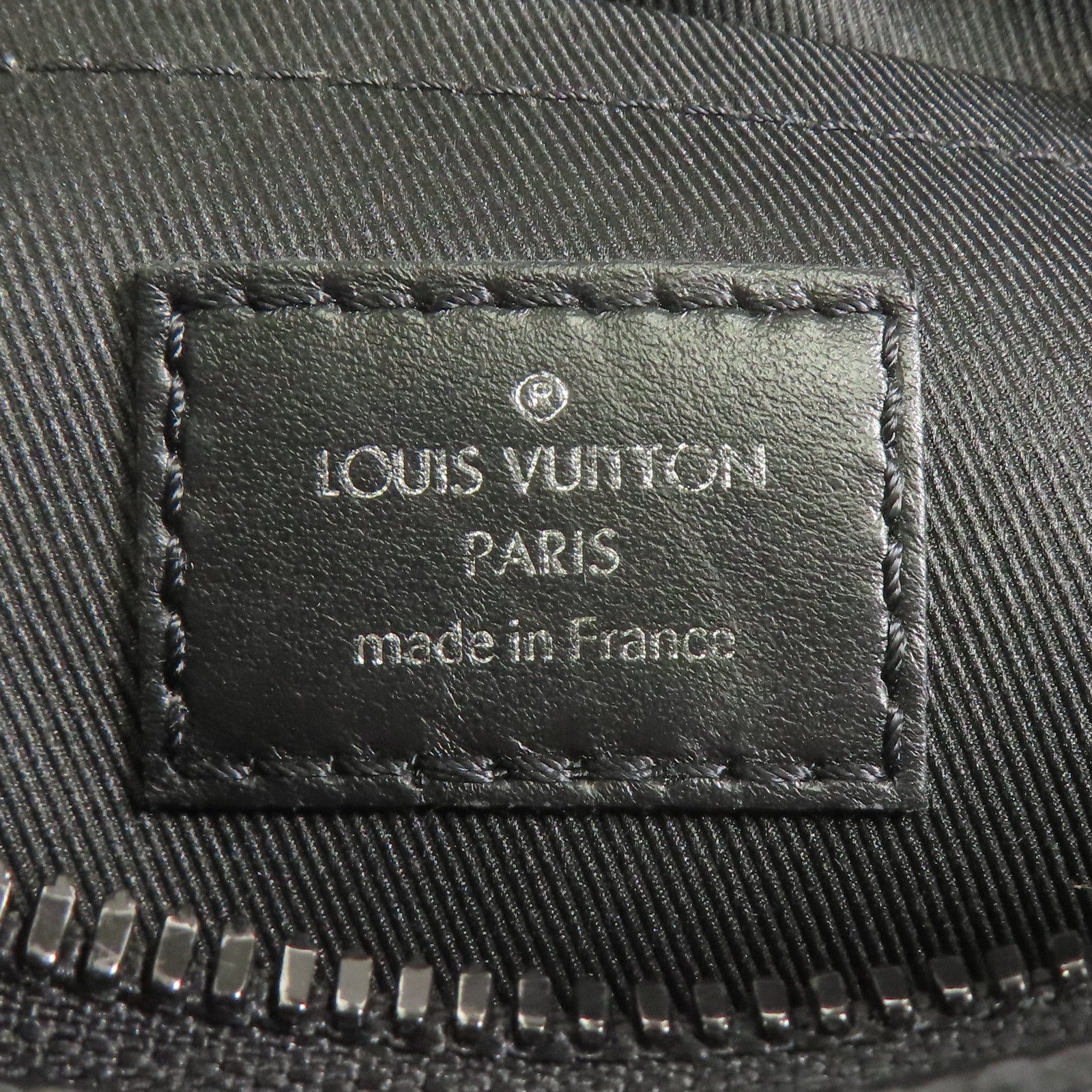 LOUIS VUITTON LV Steamer Shoulder Bag M45585 Monogram Eclipse Black